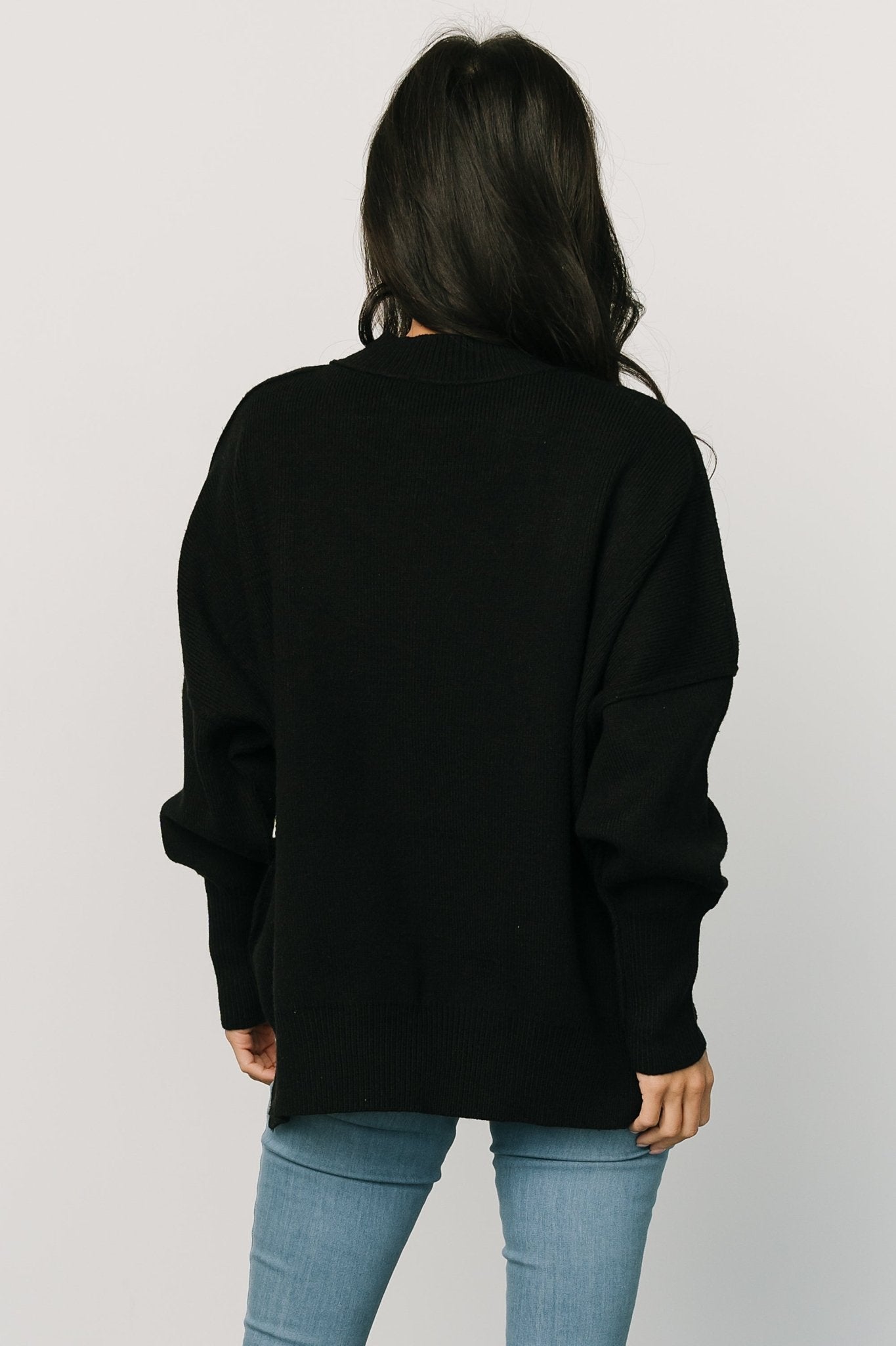 Jeremiah Knit Sweater | Black Cheap Get To Buy