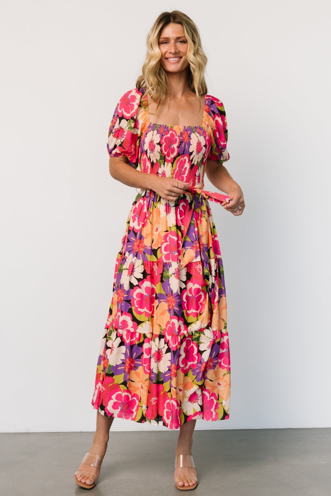 Mazatlan Maxi Dress | Vibrant Floral Cheap The Cheapest