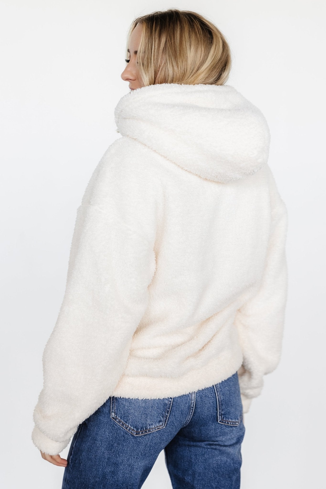 Neve Teddy Hoodie | Cream Outlet Online