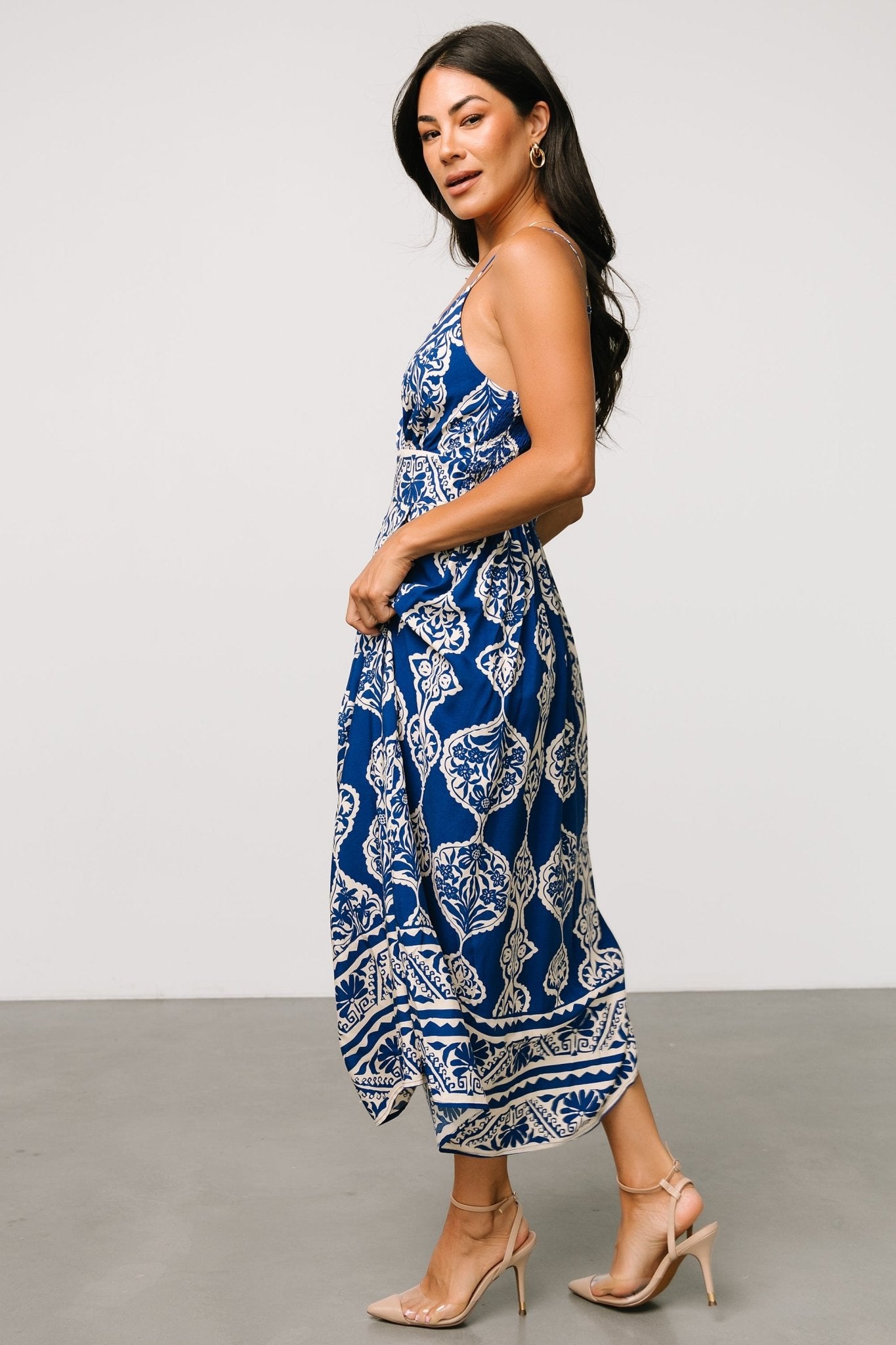 Delia Midi Dress | Blue Print Clearance Big Sale