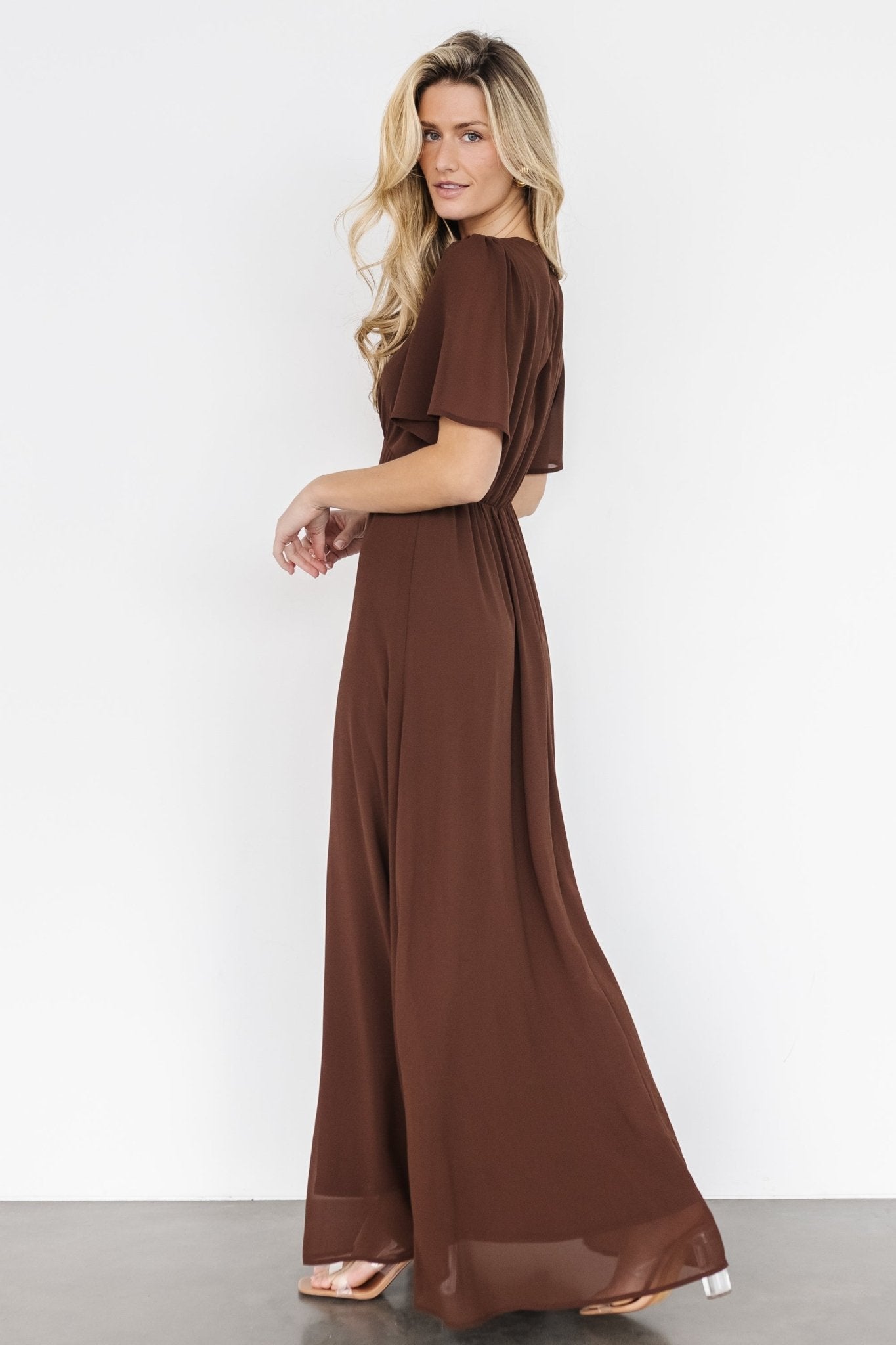 Esti Maxi Dress | Espresso Cheap Sale Free Shipping