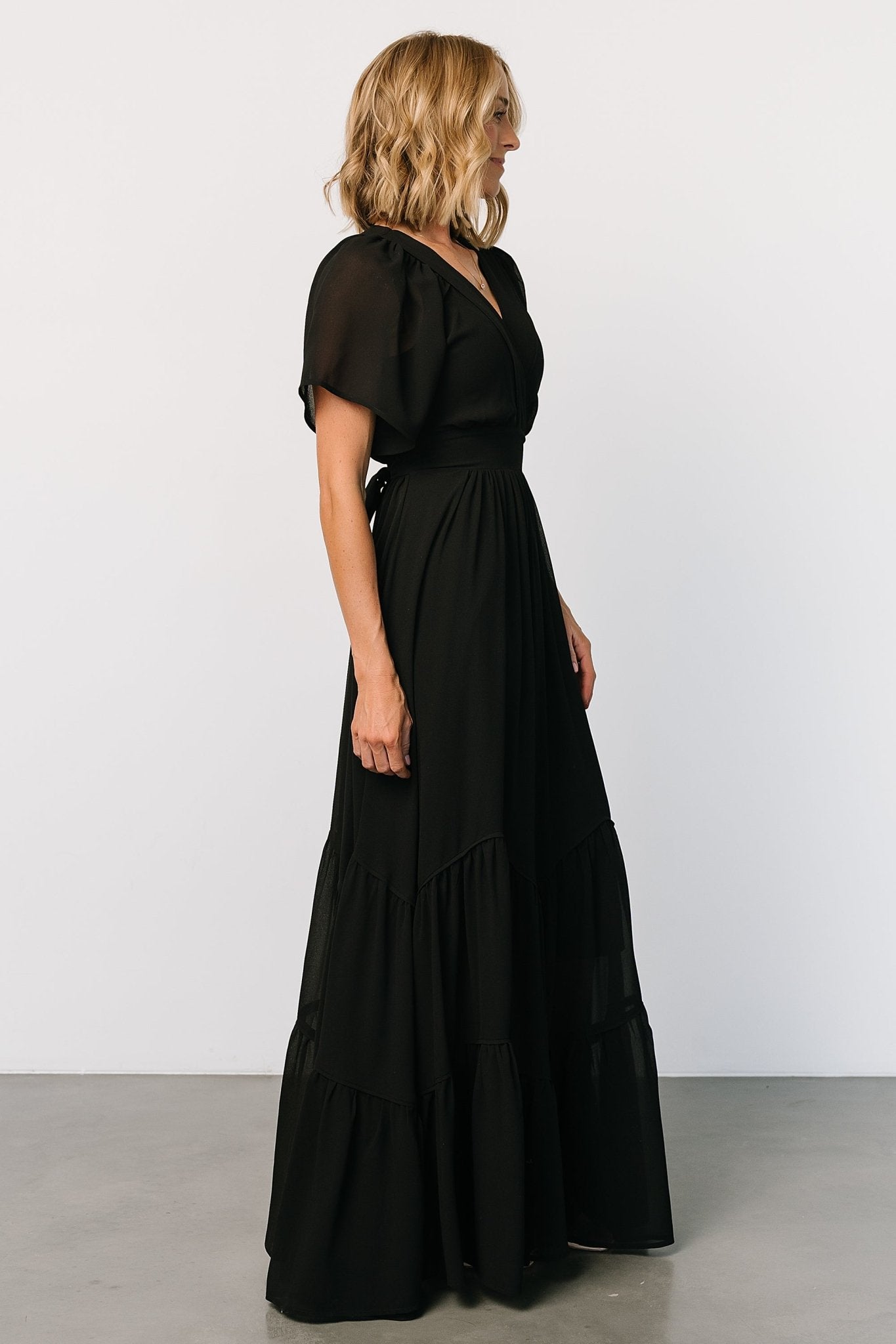 Katherine Maxi Dress | Black Outlet Best Seller