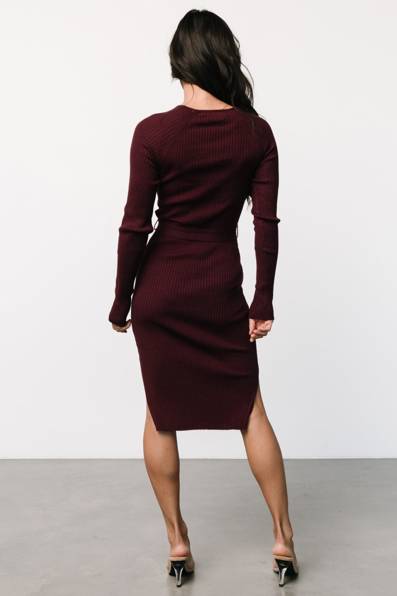 Blayne Ribbed Midi Dress | Mulberry Buy Cheap Sast