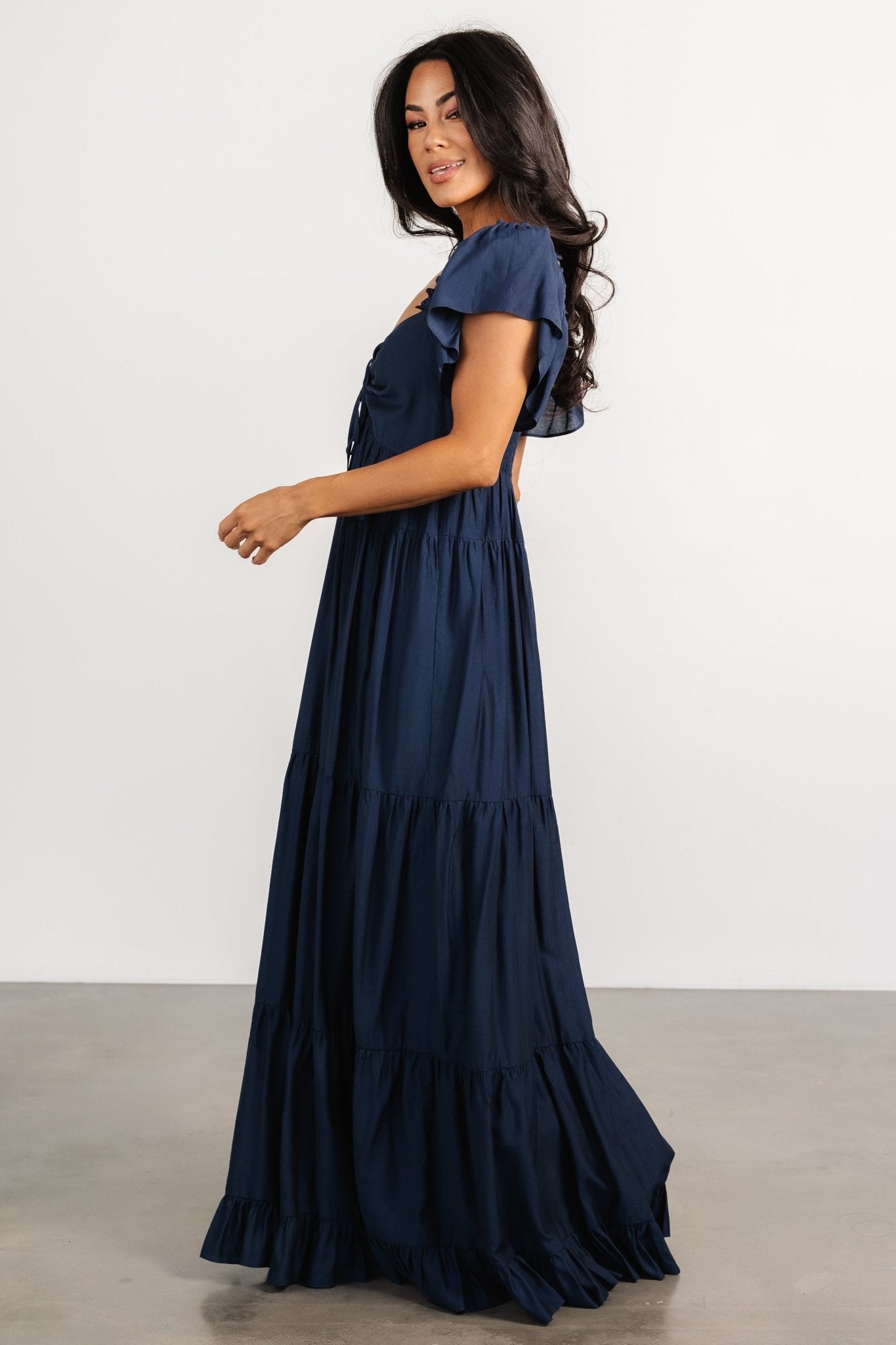 Agatha Maxi Dress | Dark Blue Low Cost Sale Online