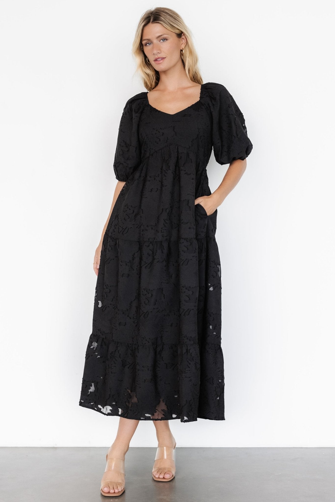 Hayward Dress | Black Clearance Amazon