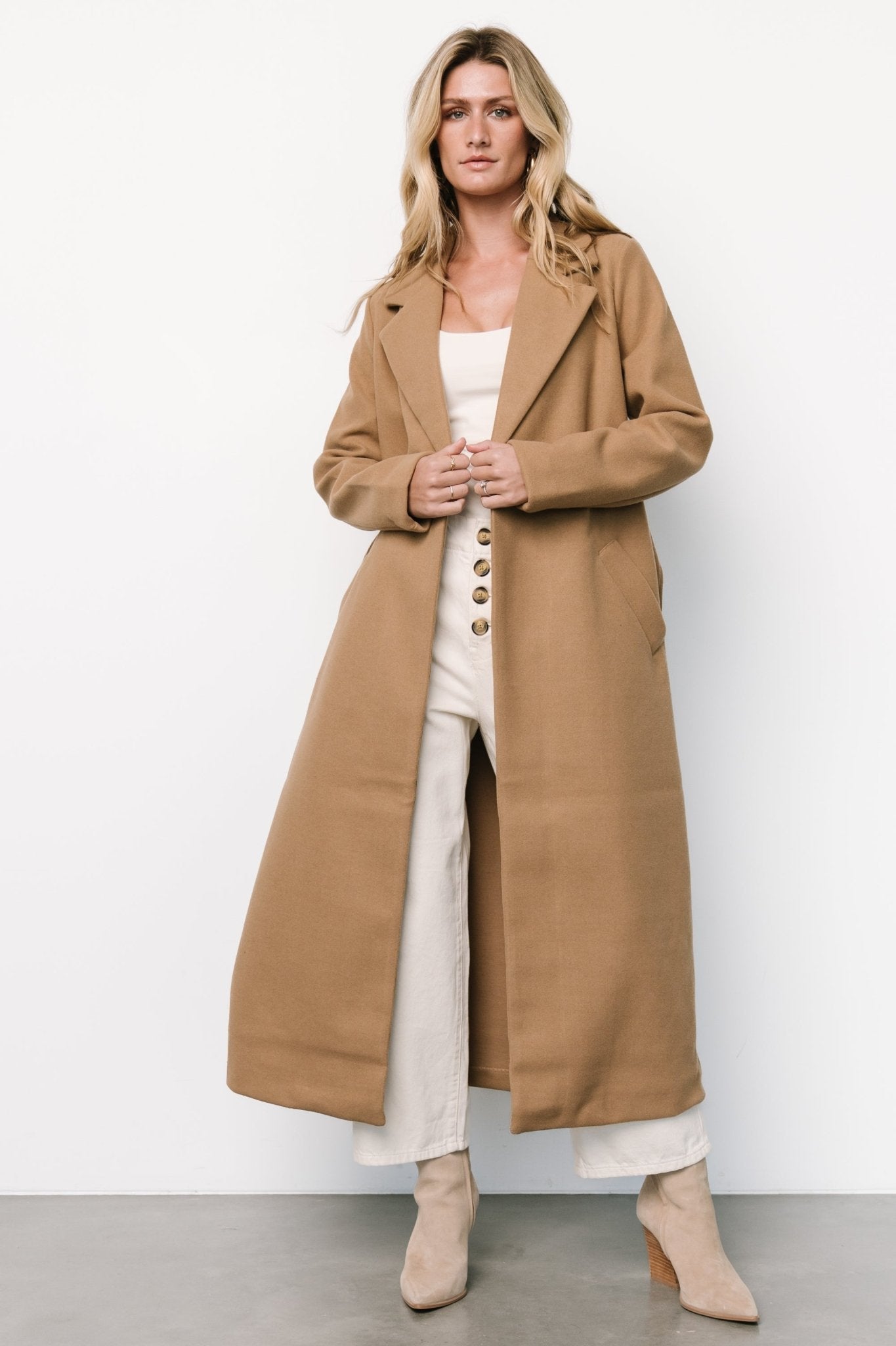 Glenwood Coat | Camel Finishline Sale Online