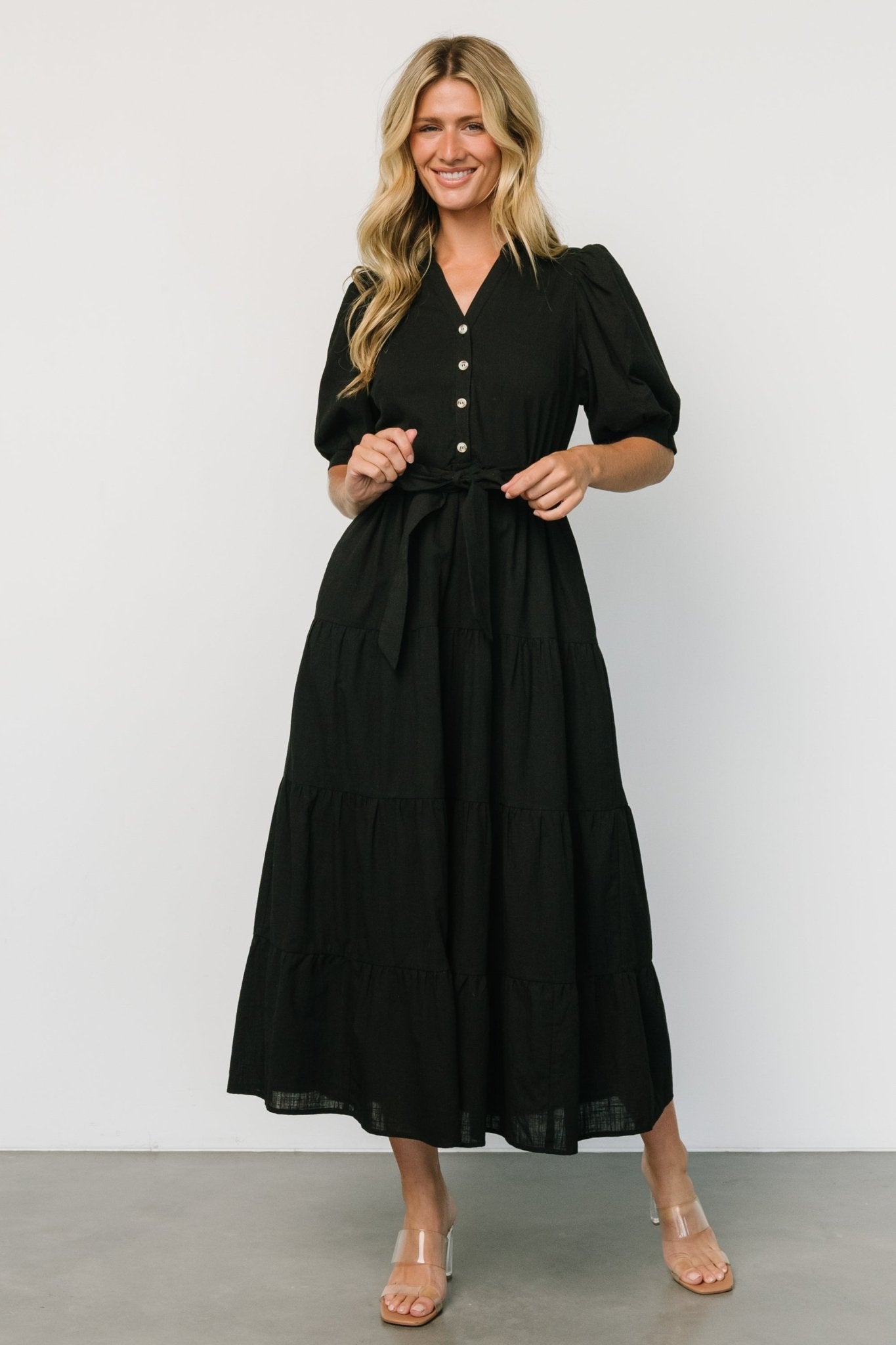 Camille Maxi Dress | Black Cheap Buy