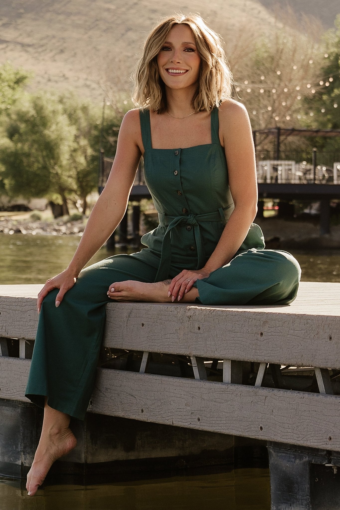 Hartford Jumpsuit | Green Low Pice Fee Shipping Sale Online