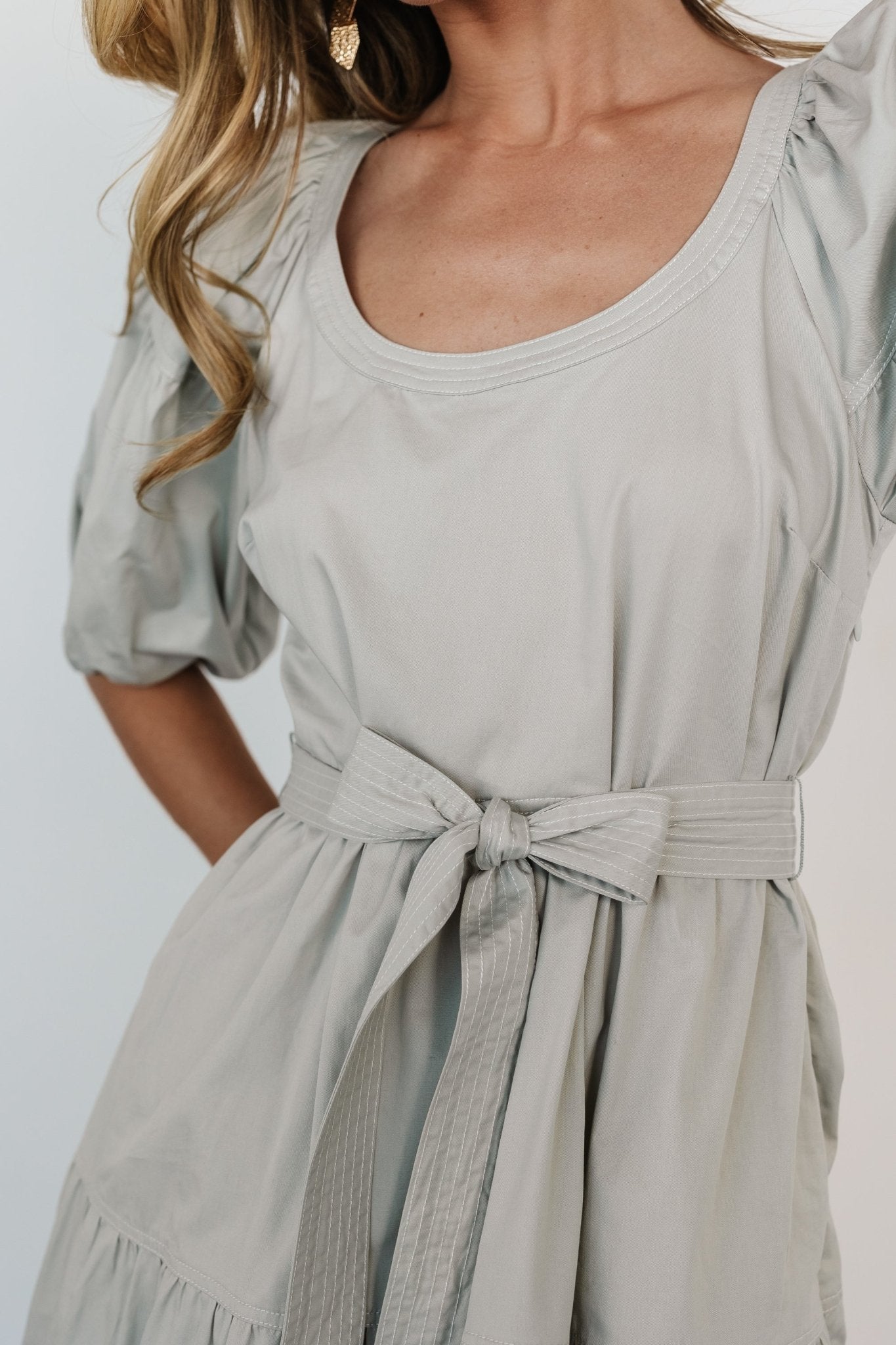 Dorothy Poplin Maxi Dress | Sage Buy Cheap Eastbay