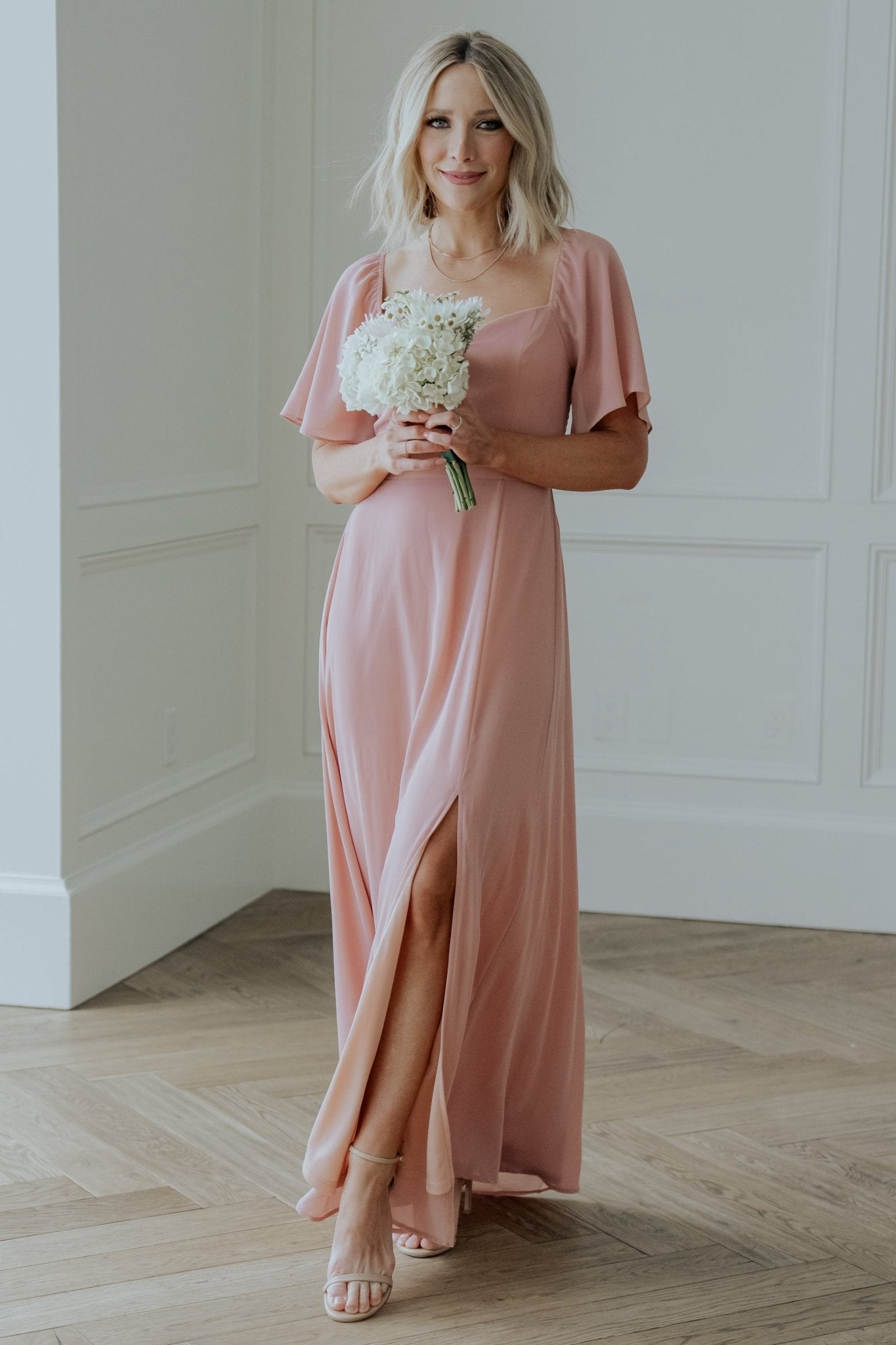 Sierra Sweetheart Maxi Dress | Blush Free Shipping Footlocker Finishline