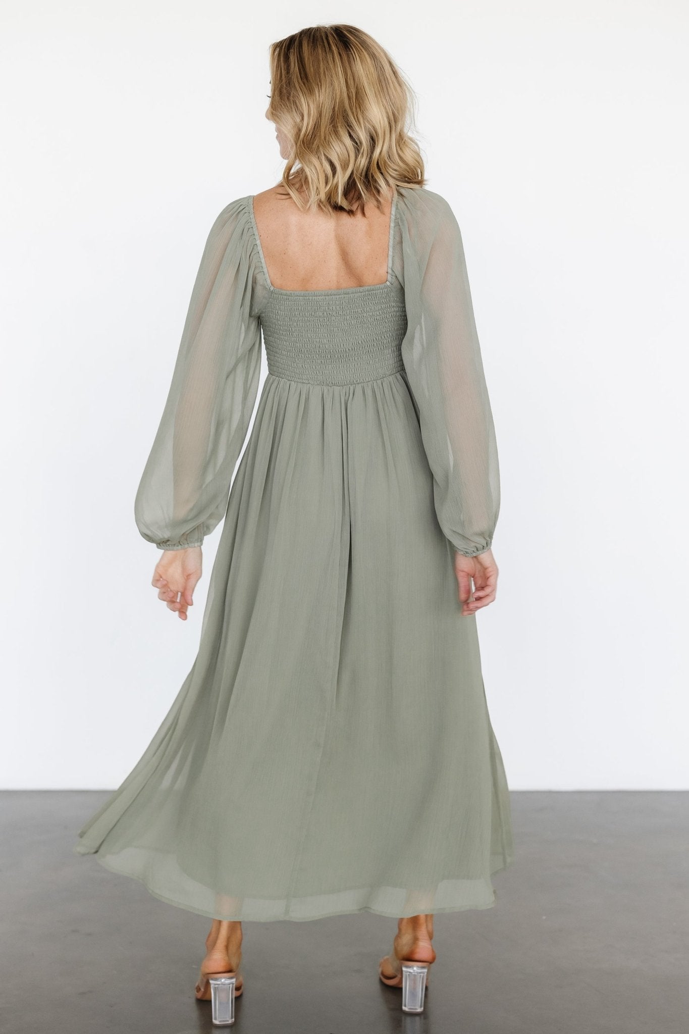 Dione Midi Dress | Dusty Olive Discount Codes Really Cheap