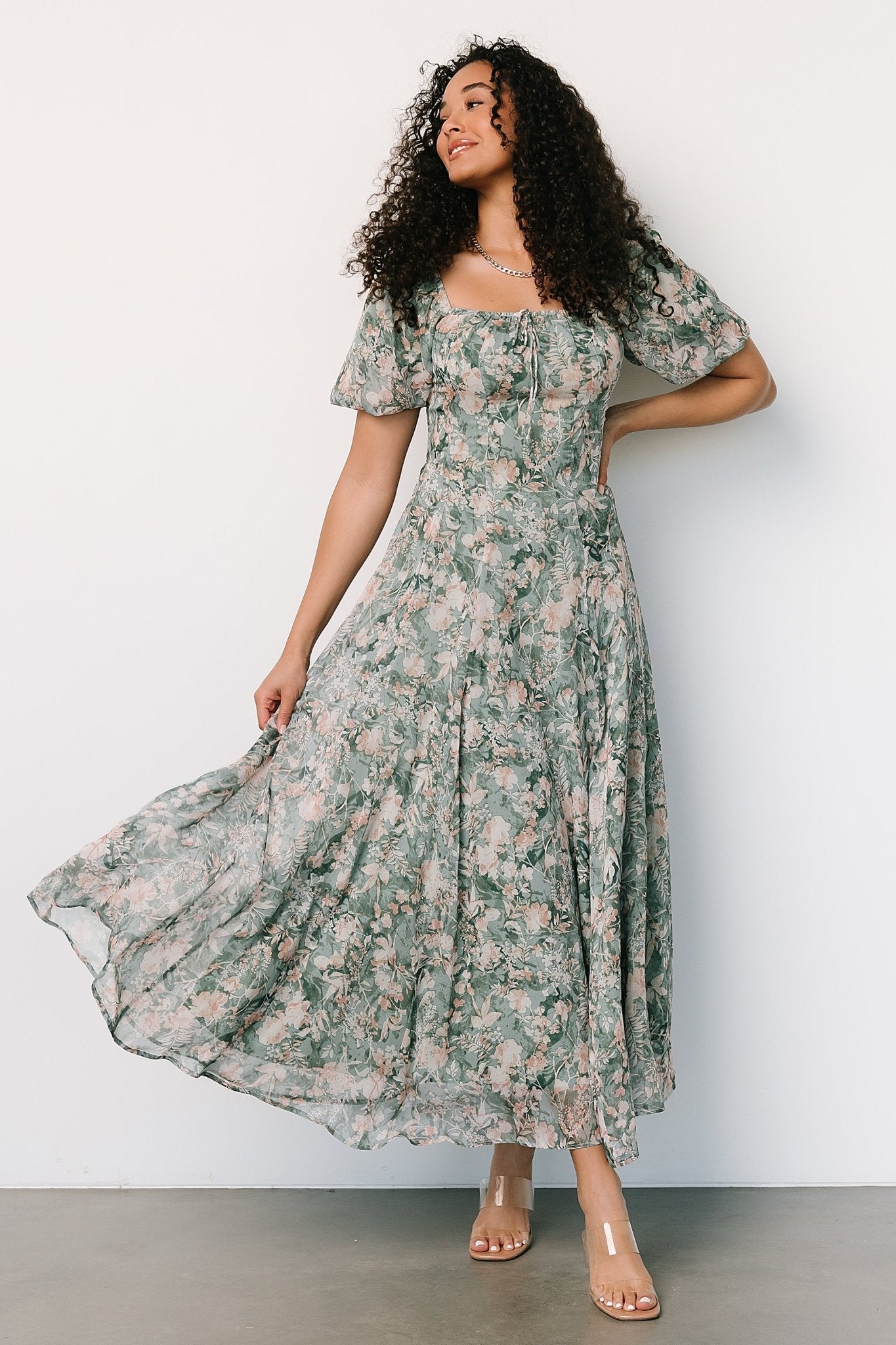 Raelynn Maxi Dress | Sage Floral Cheapest Pice Cheap Online