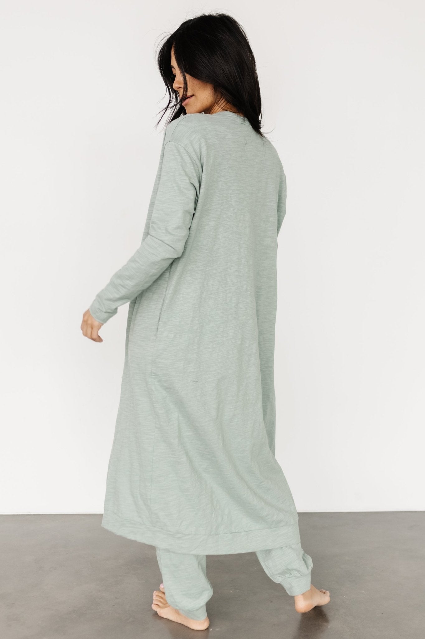 Janae Jumpsuit + Cardigan Set | Sage Outlet Top Quality