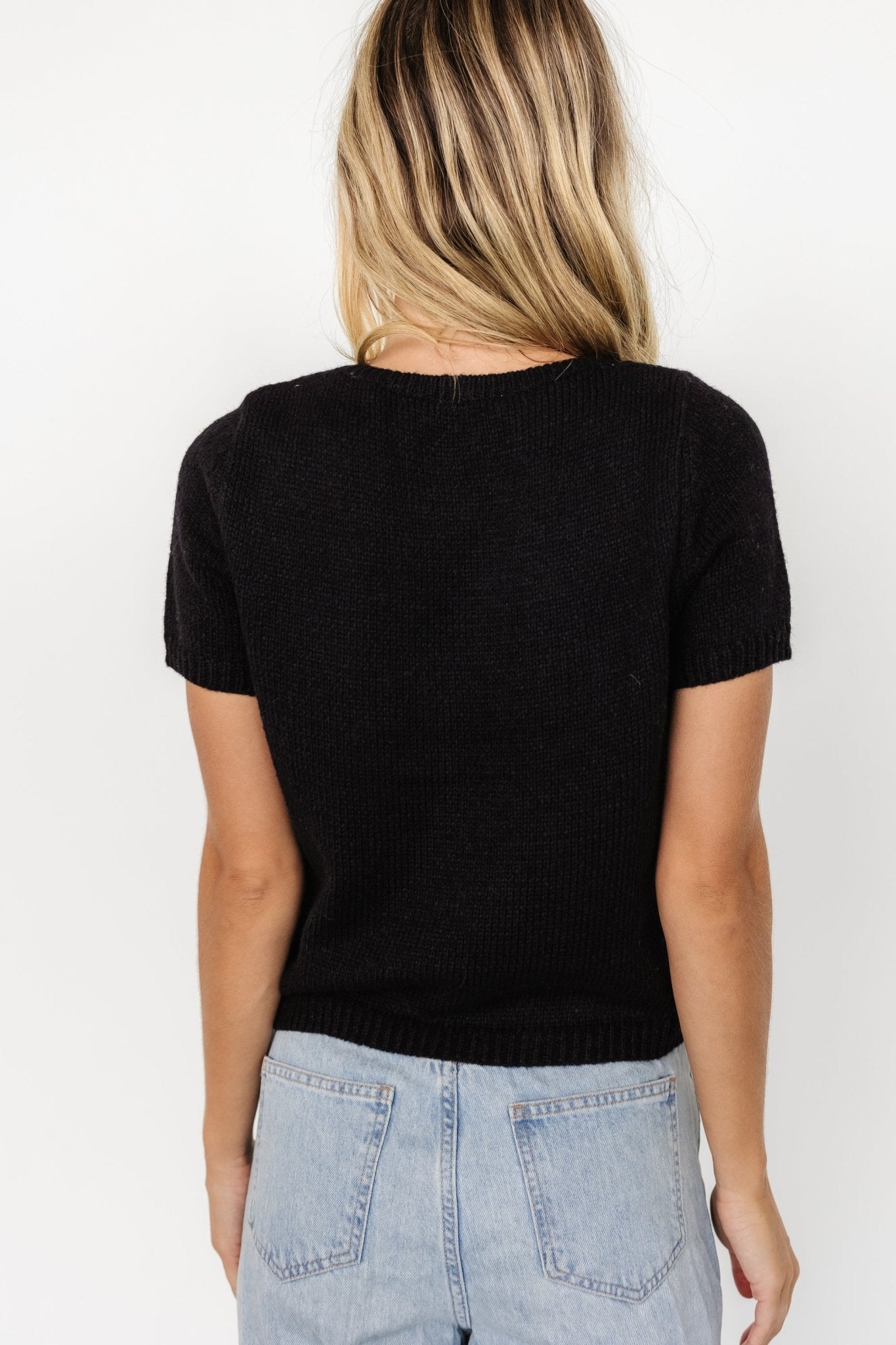 Chloe Bow Sweater | Black Latest Cheap Online