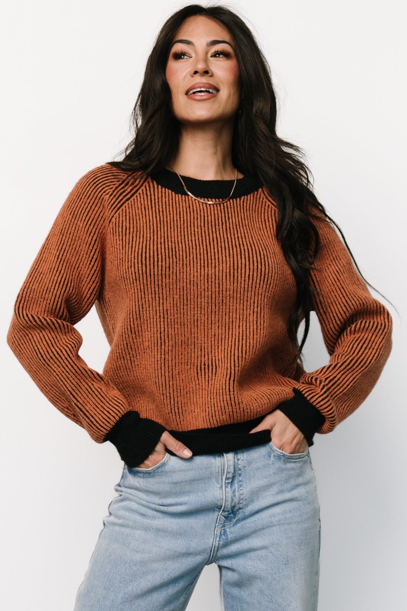 Winifred Ribbed Sweater | Black + Spice Shop Offer Cheap Online