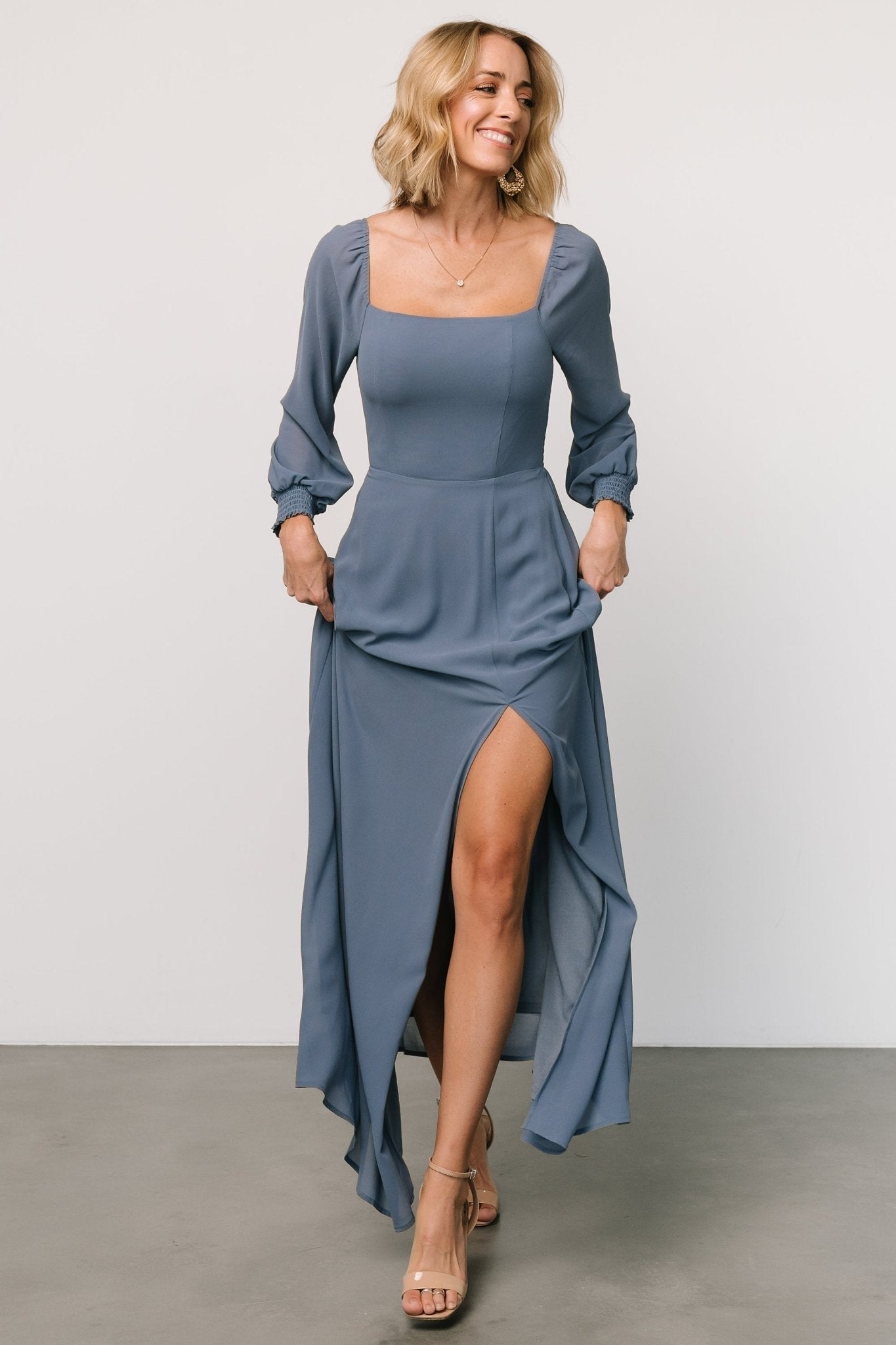 Giselle Maxi Dress | Whisper Blue Sale Great Deals