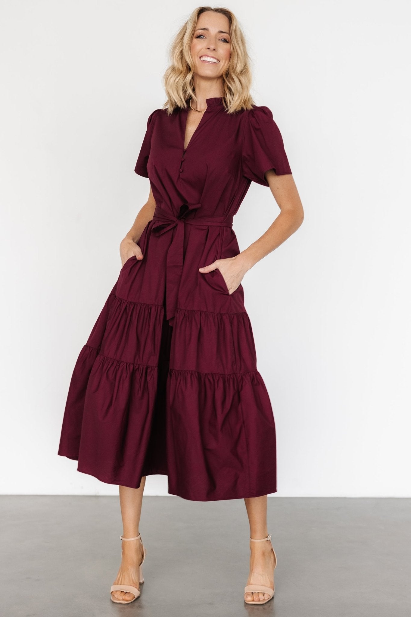 Providence Poplin Dress | Wine Outlet Recommend