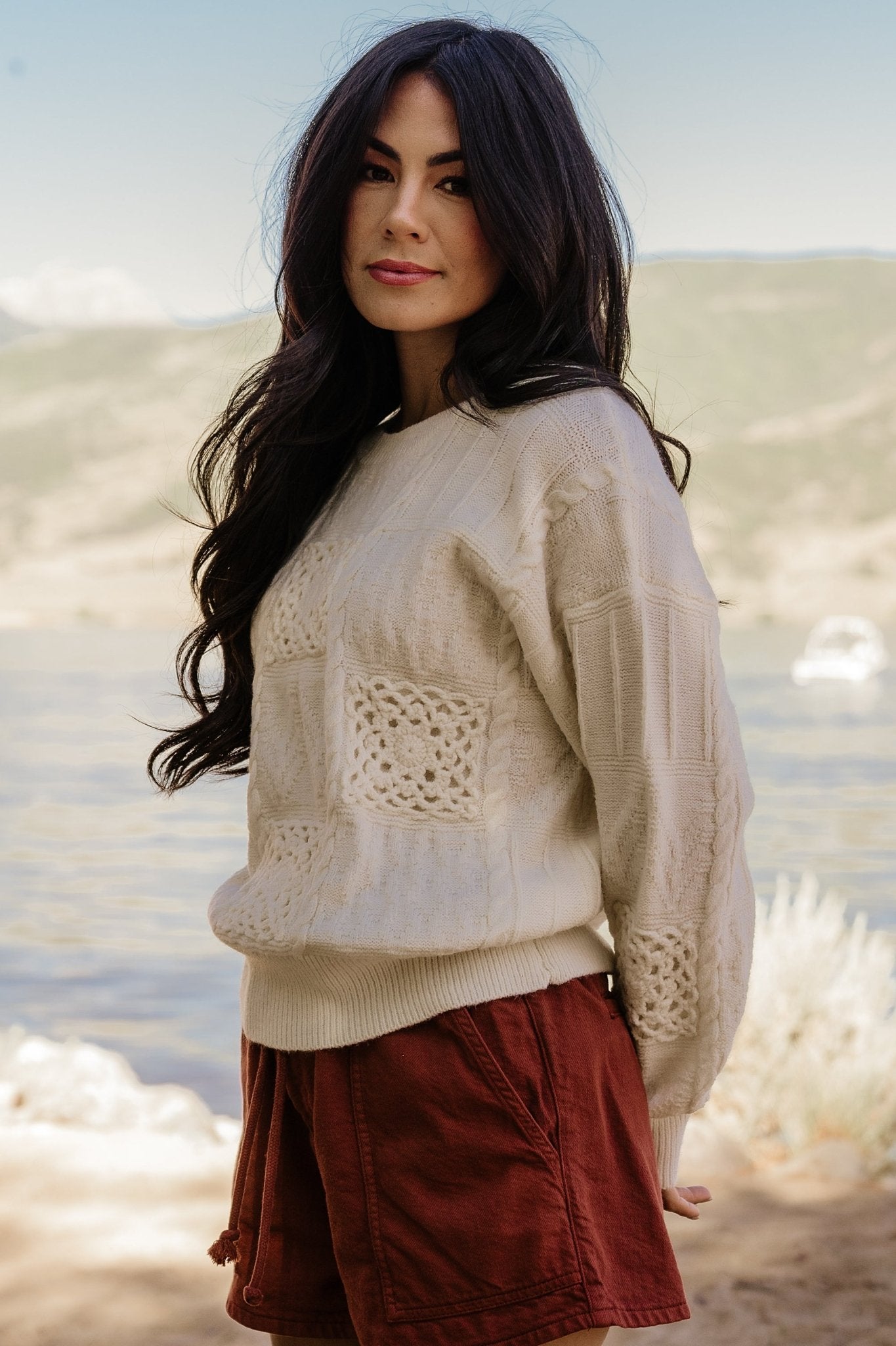 Meadow Knit Sweater | Cream Discount 2025