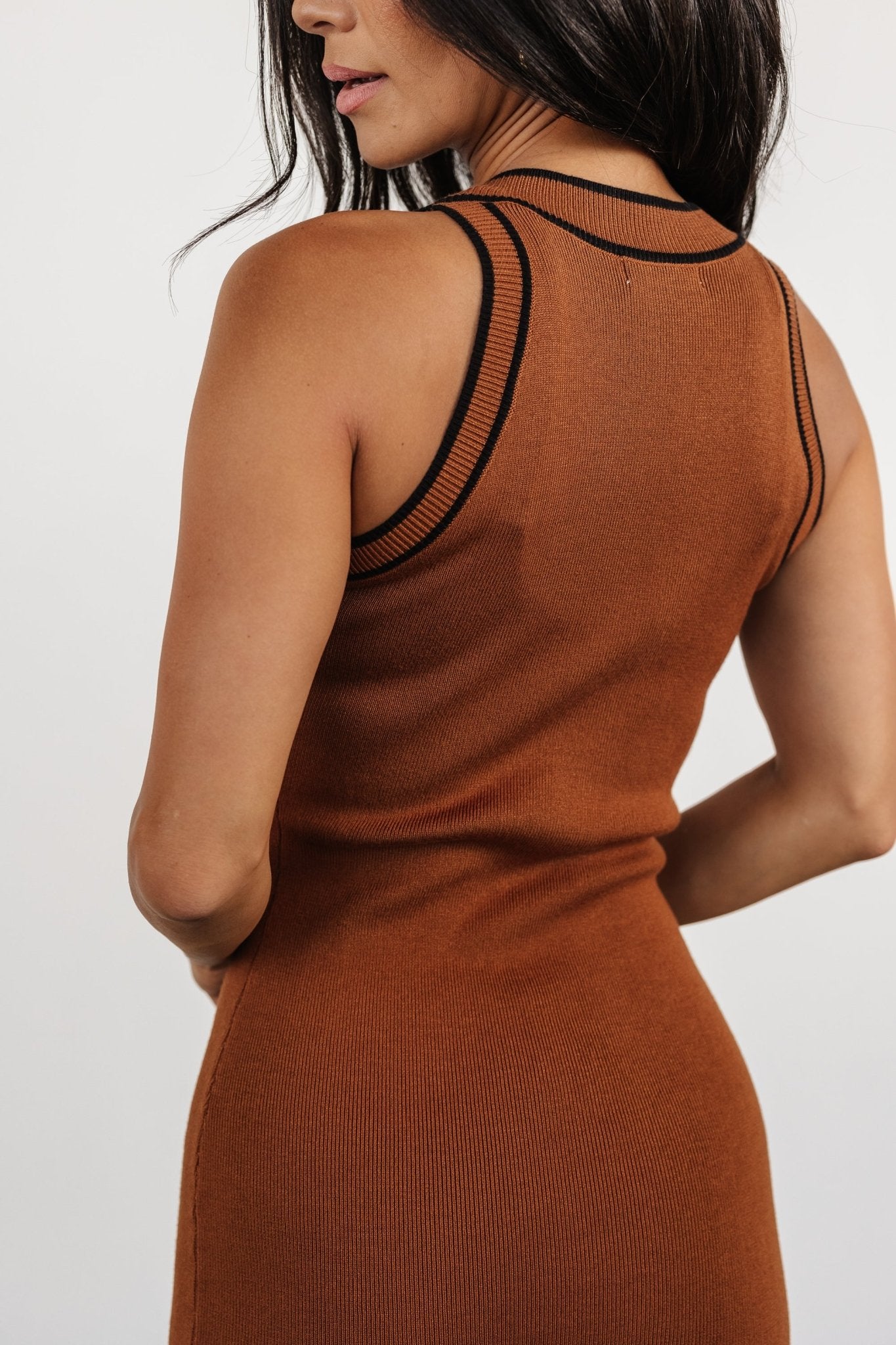 Tove Knit Tank Midi Dress | Copper Clearance Recommend