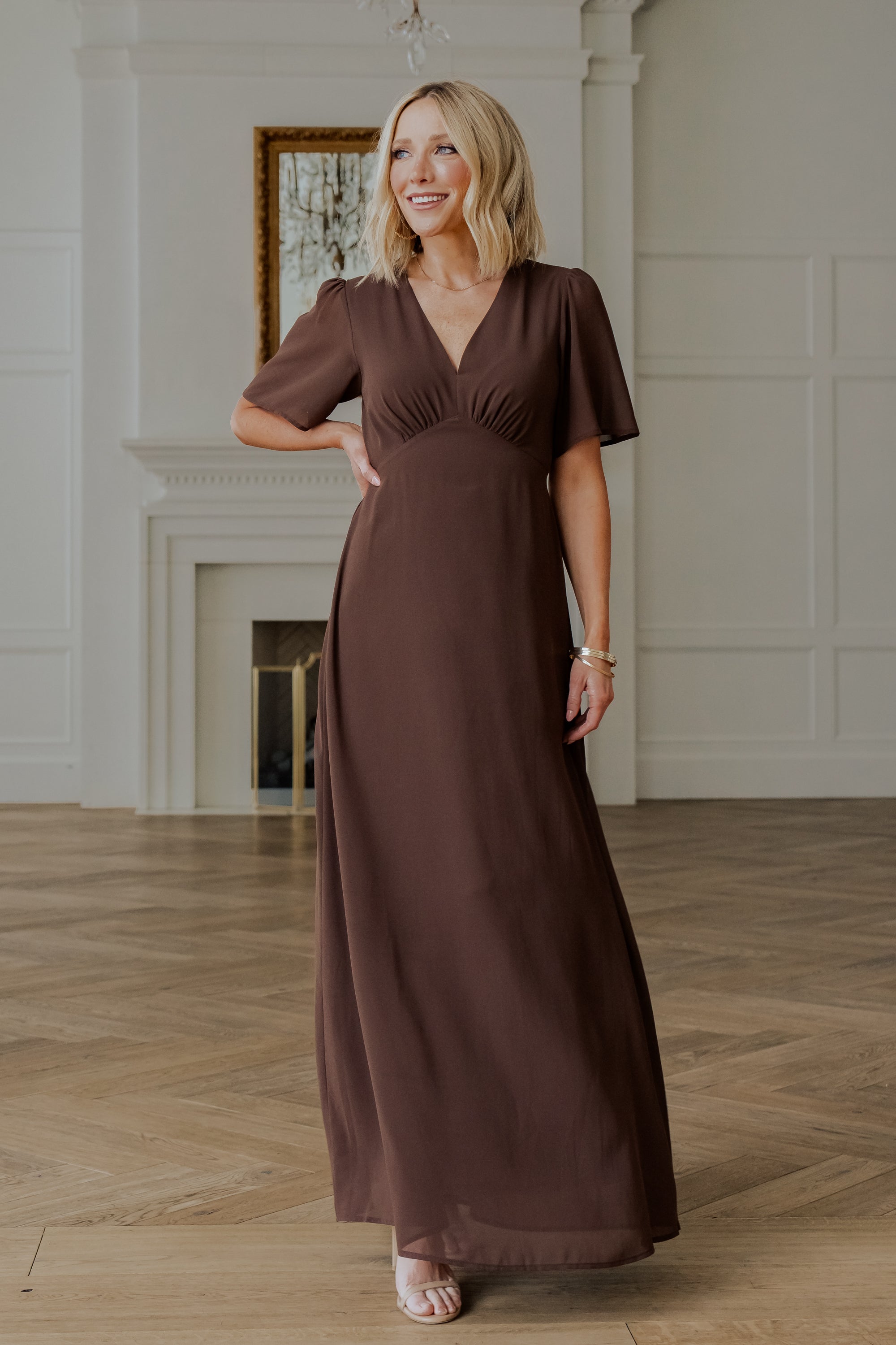 Esti Maxi Dress | Espresso Cheap Sale Free Shipping