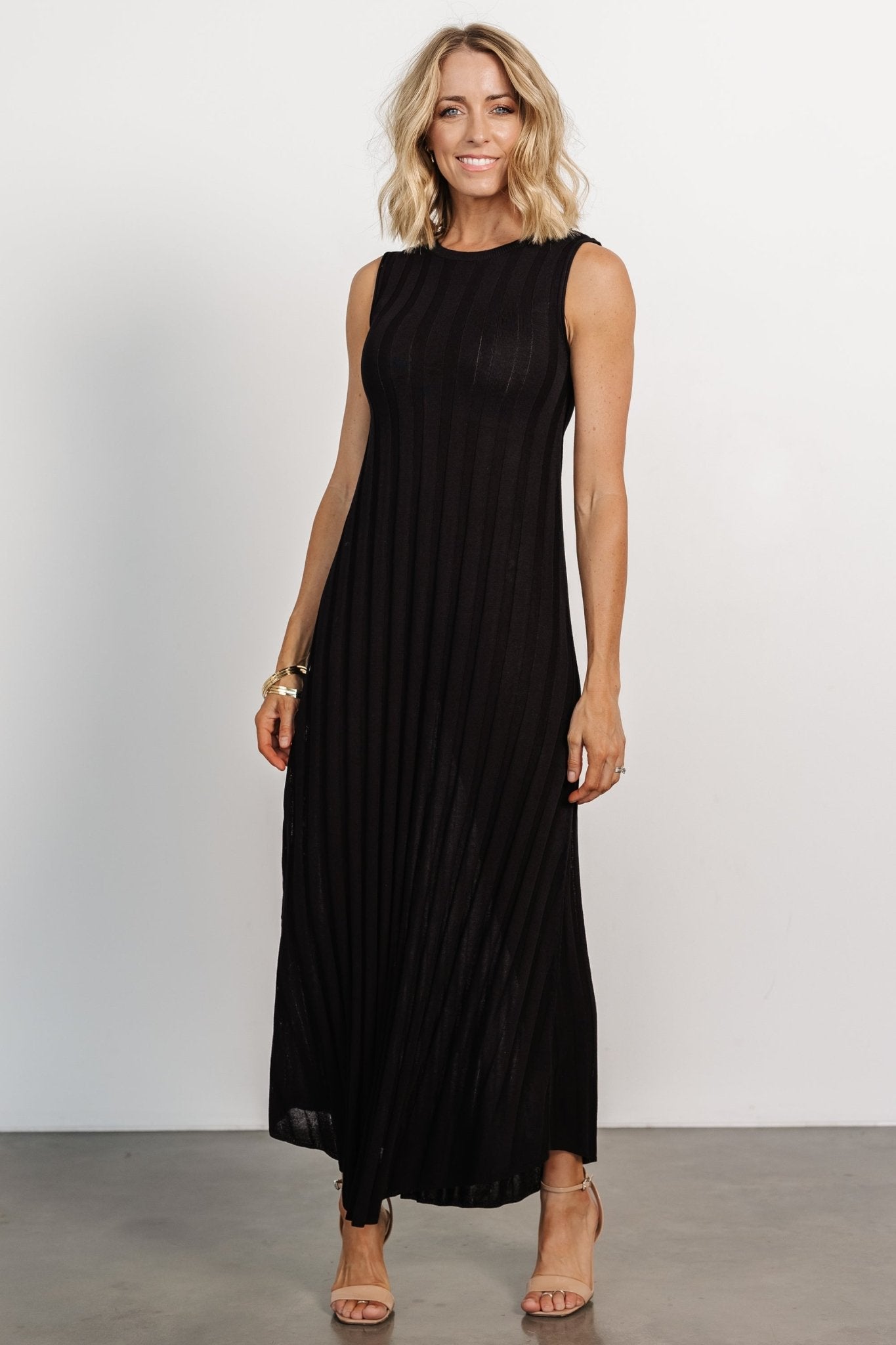 Skylar Tank Maxi Dress | Black Outlet Genuine