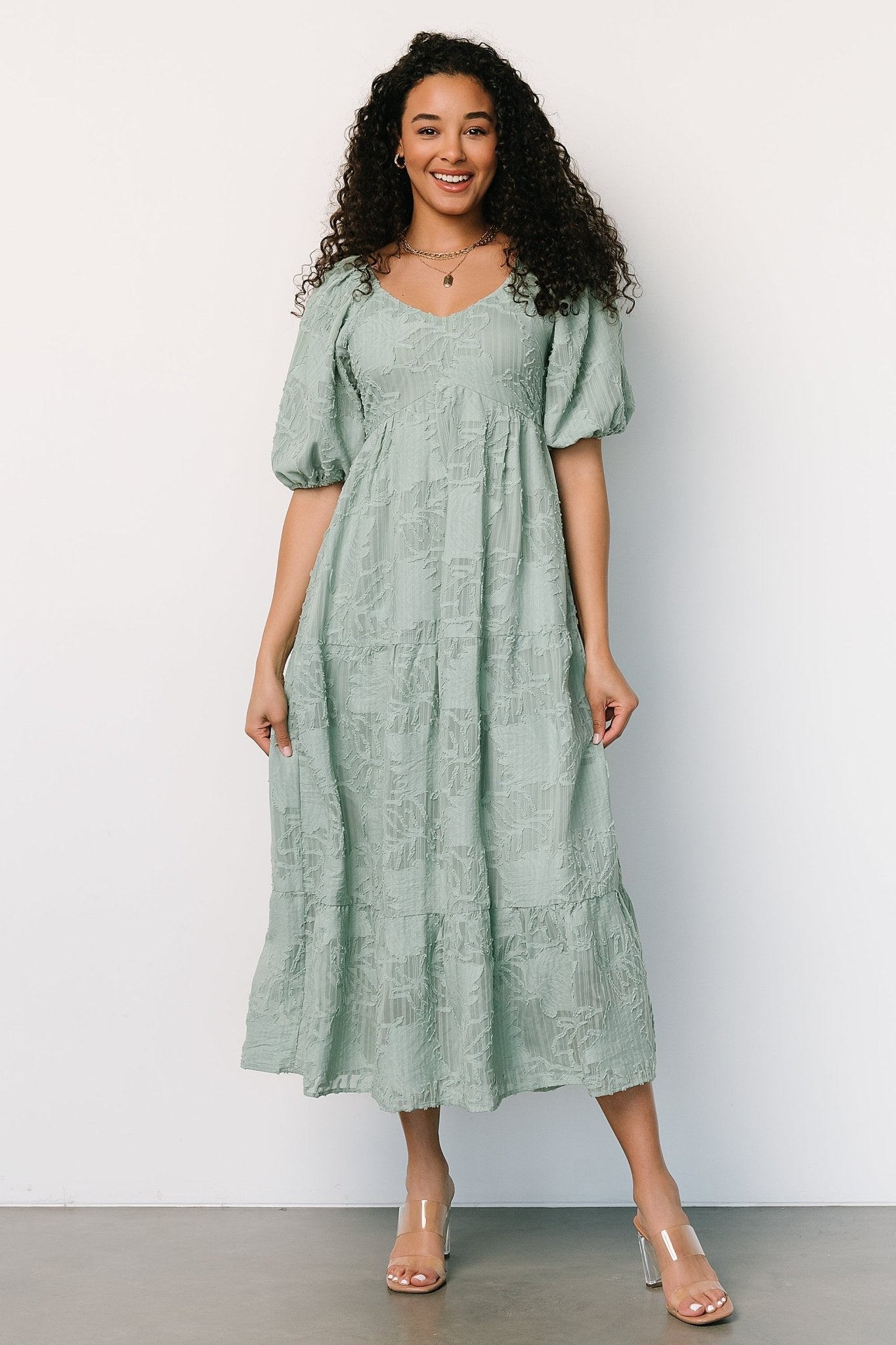 Hayward Dress | Sage Discount Pay With Paypal