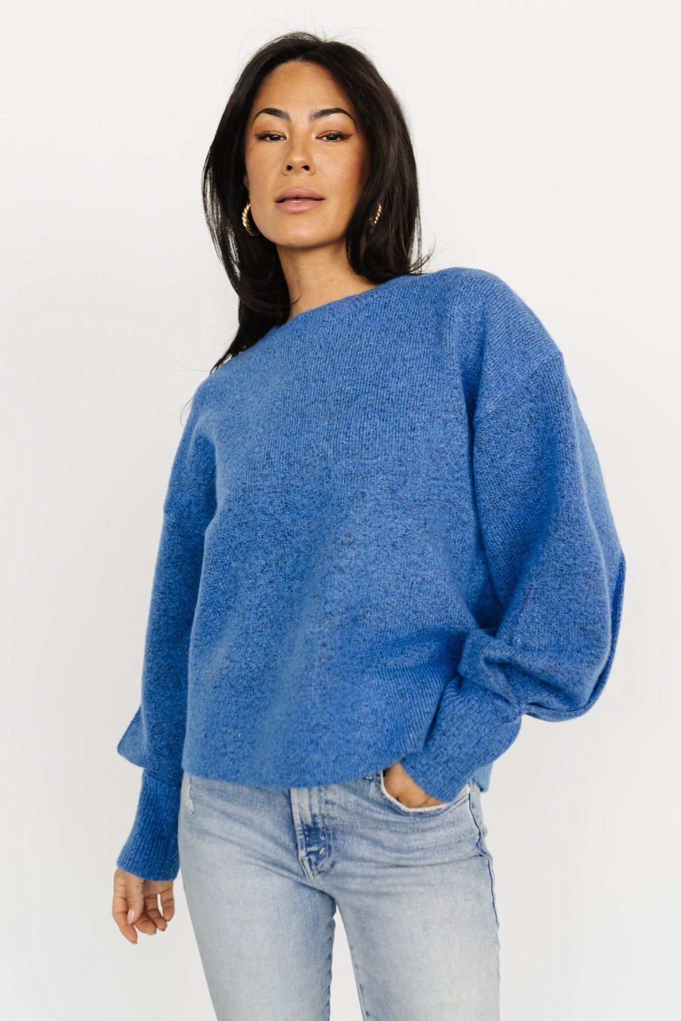 Lublin Sweater | Blue Sale Outlet