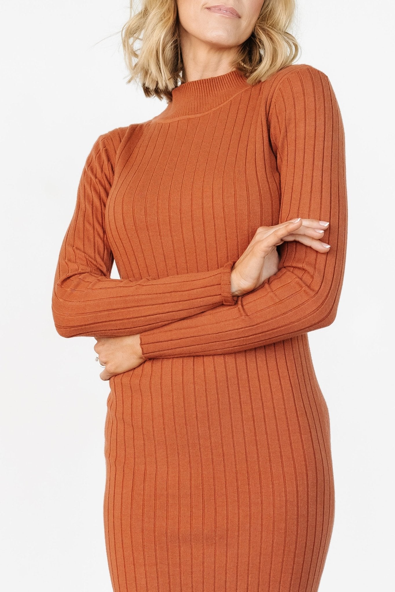 Jill Ribbed Midi Dress | Spice Explore