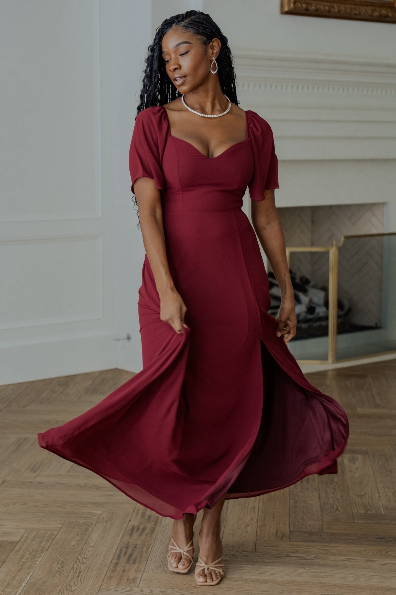 Sierra Sweetheart Maxi Dress | Mulberry Discount Largest Supplier