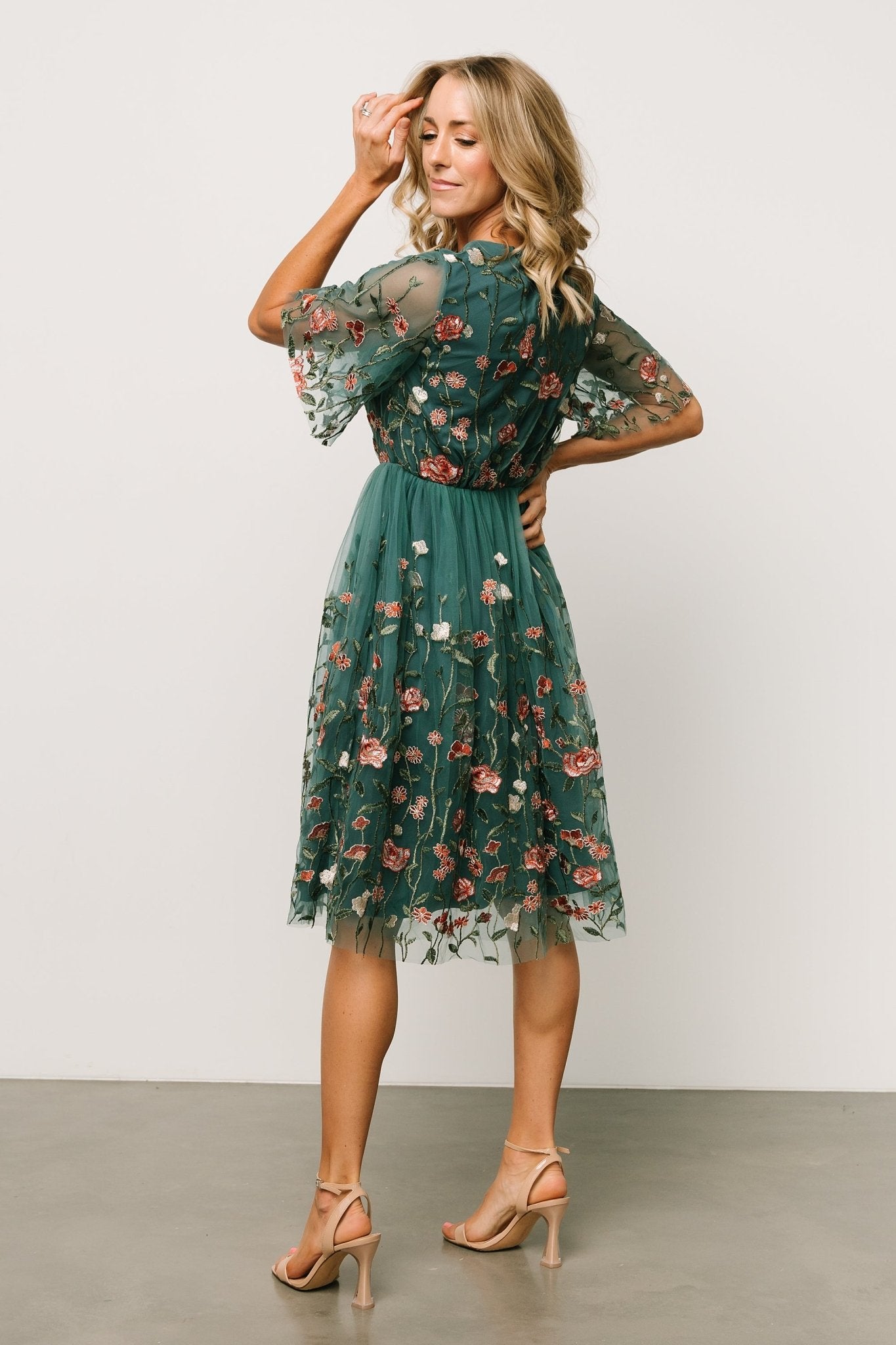 Duchess Tulle Dress | Jade Garden 2025 Cheap Pice