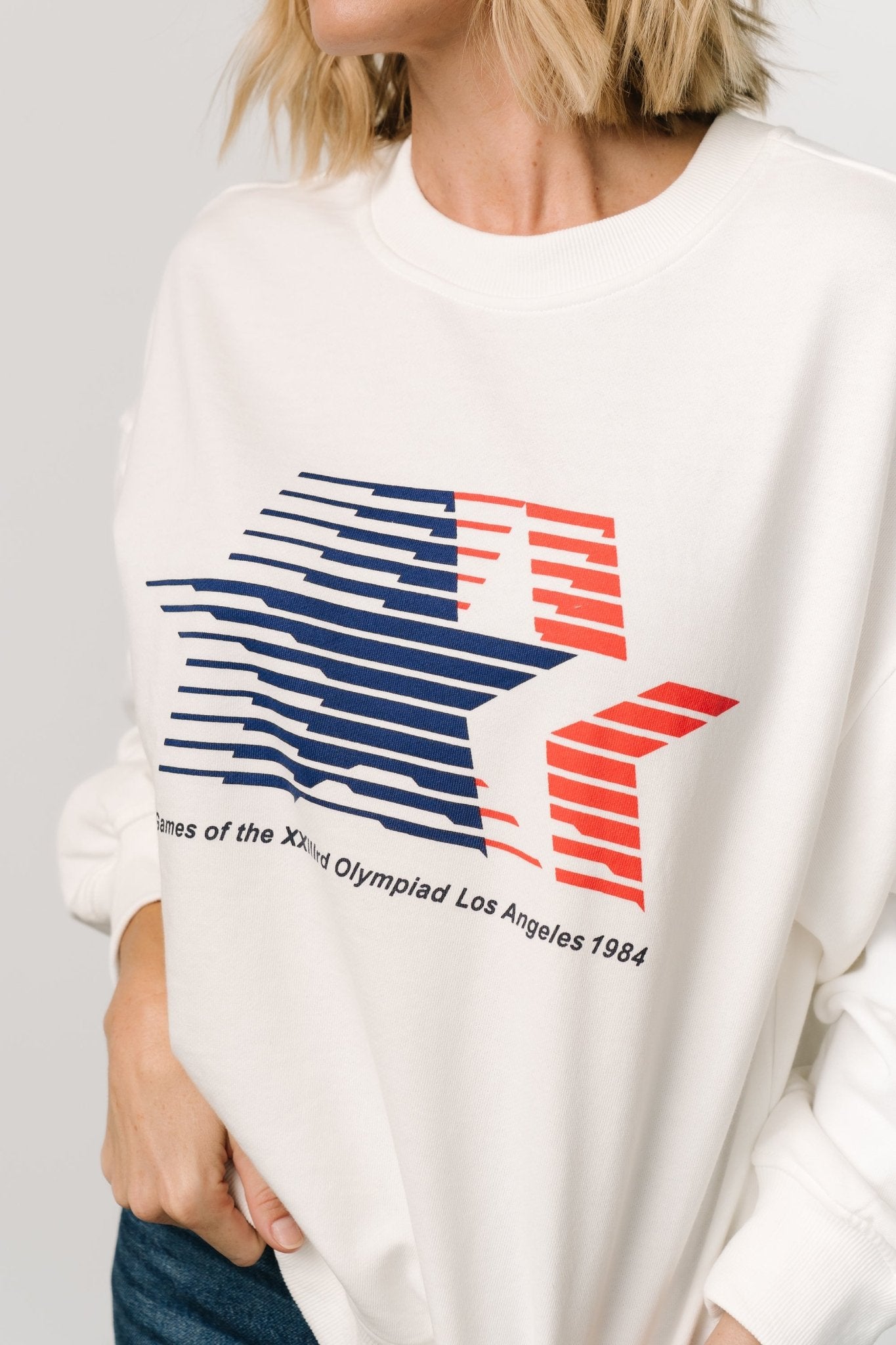 Los Angeles 1984 Sweatshirt | Off White Quality Free Shipping For Sale