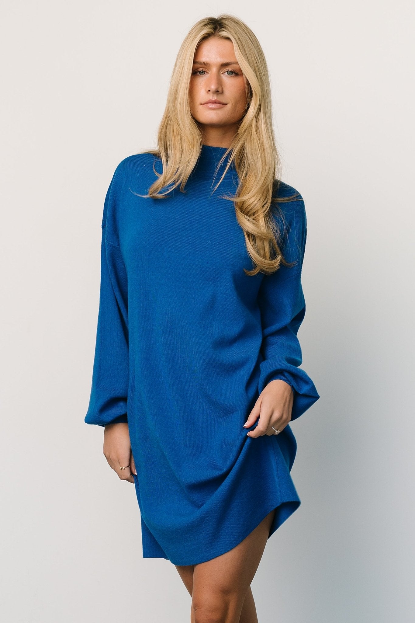 Jennings Sweater Dress | Cobalt Blue Buy Cheap Recommend