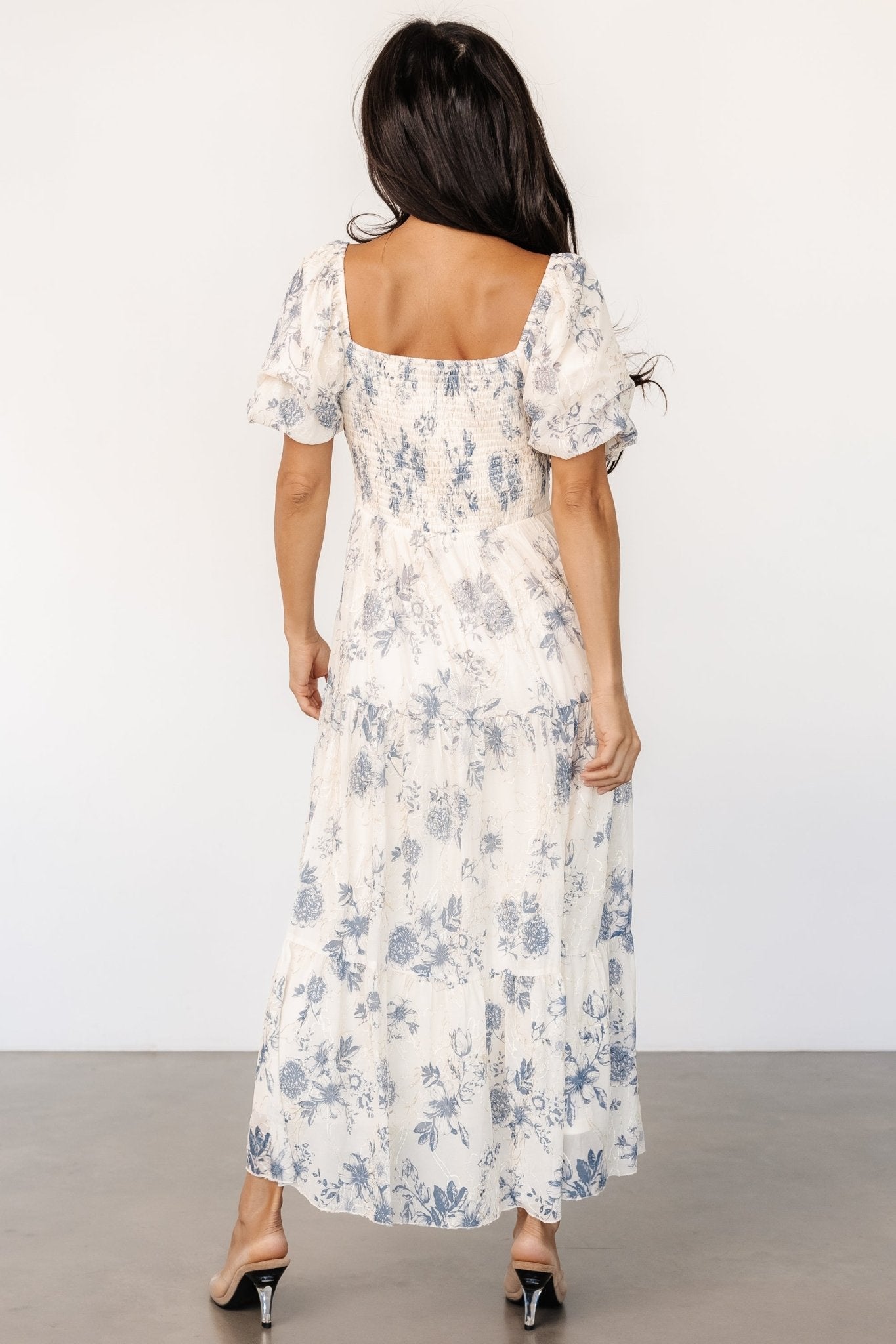 Annabeth Midi Dress | Cream + Slate Floral Cheap Sale Many Kinds Of