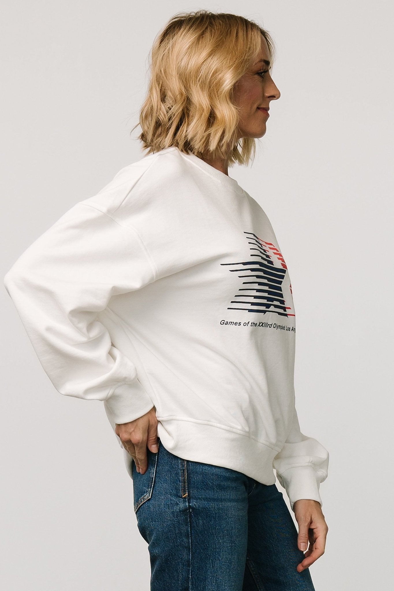 Los Angeles 1984 Sweatshirt | Off White Quality Free Shipping For Sale