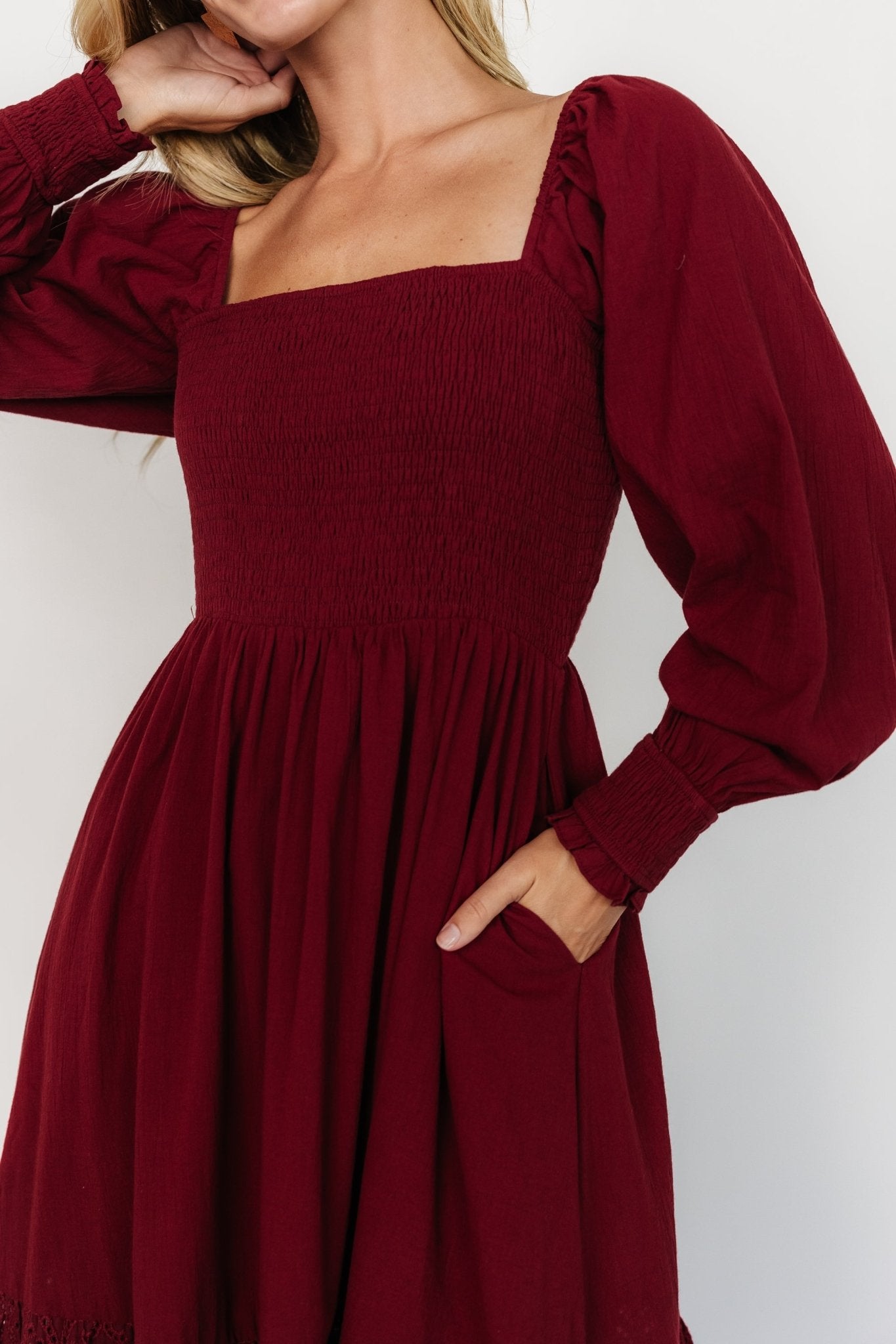 Marcella Maxi Dress | Wine Sast Cheap Pice