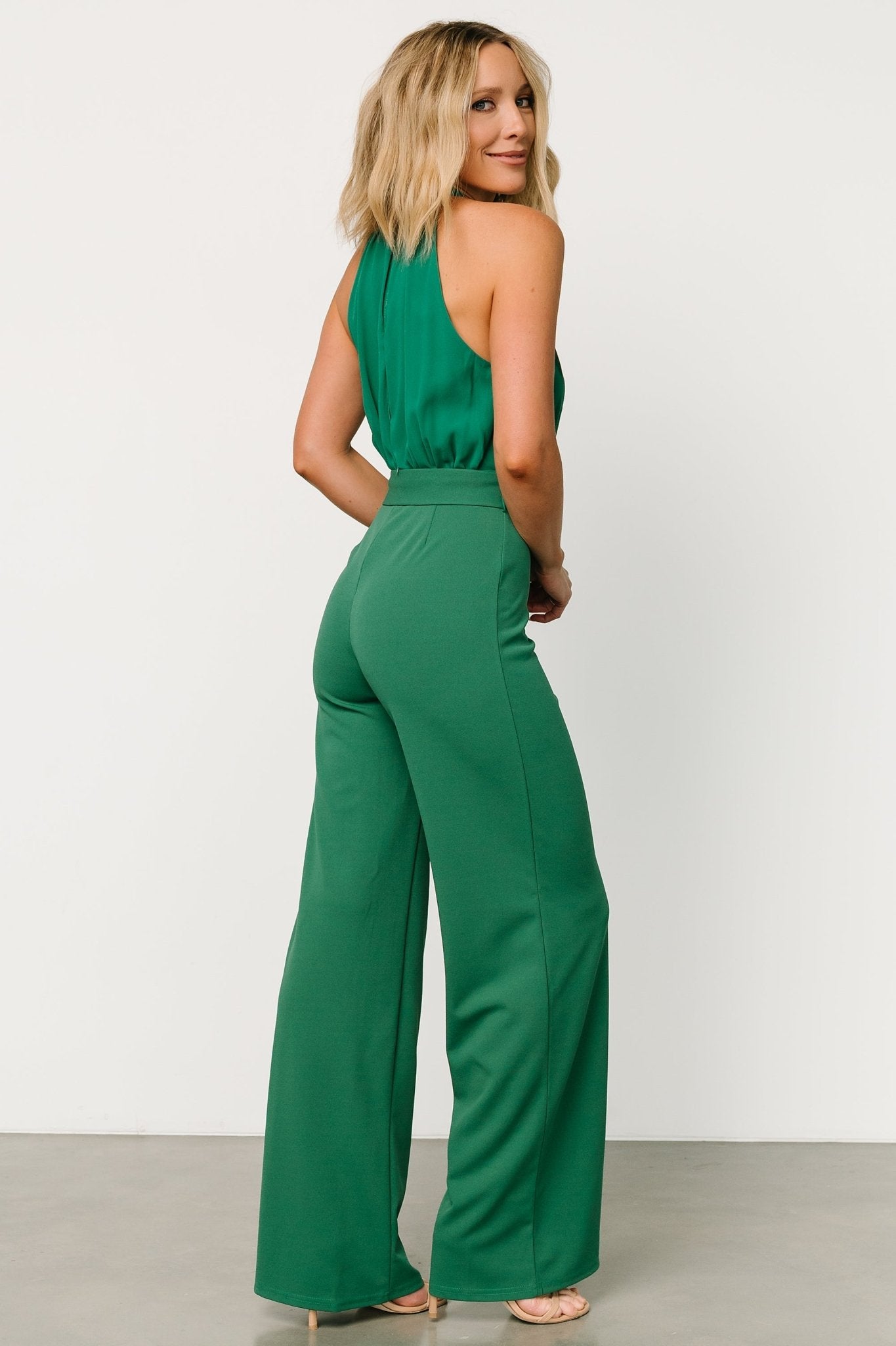 Erin Jumpsuit | Green Best Place Sale Online