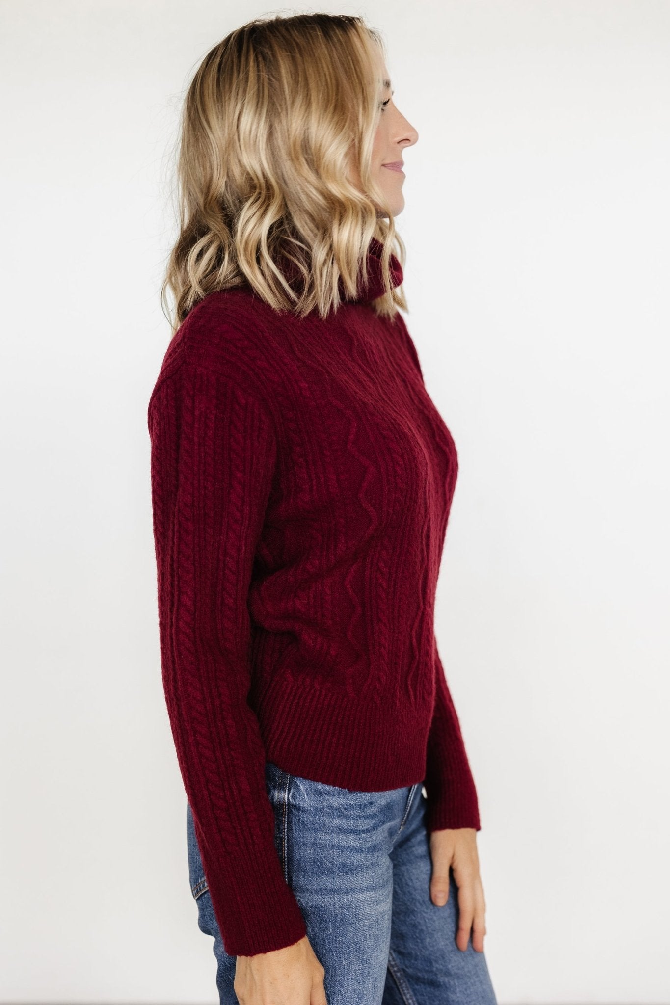 Luxembourg Sweater | Oxblood Buy Cheap Big Sale