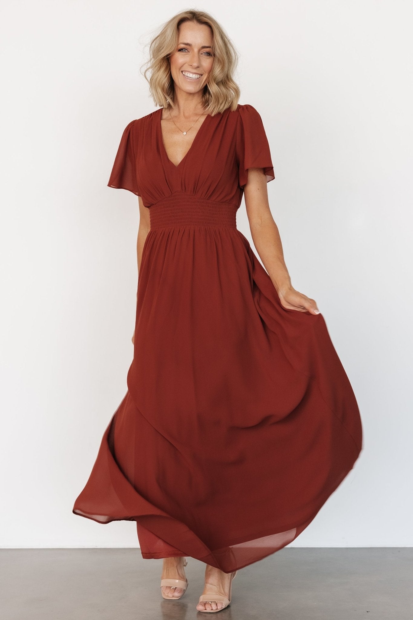 Birdie Maxi Dress | Cinnamon Buy Cheap With Paypal