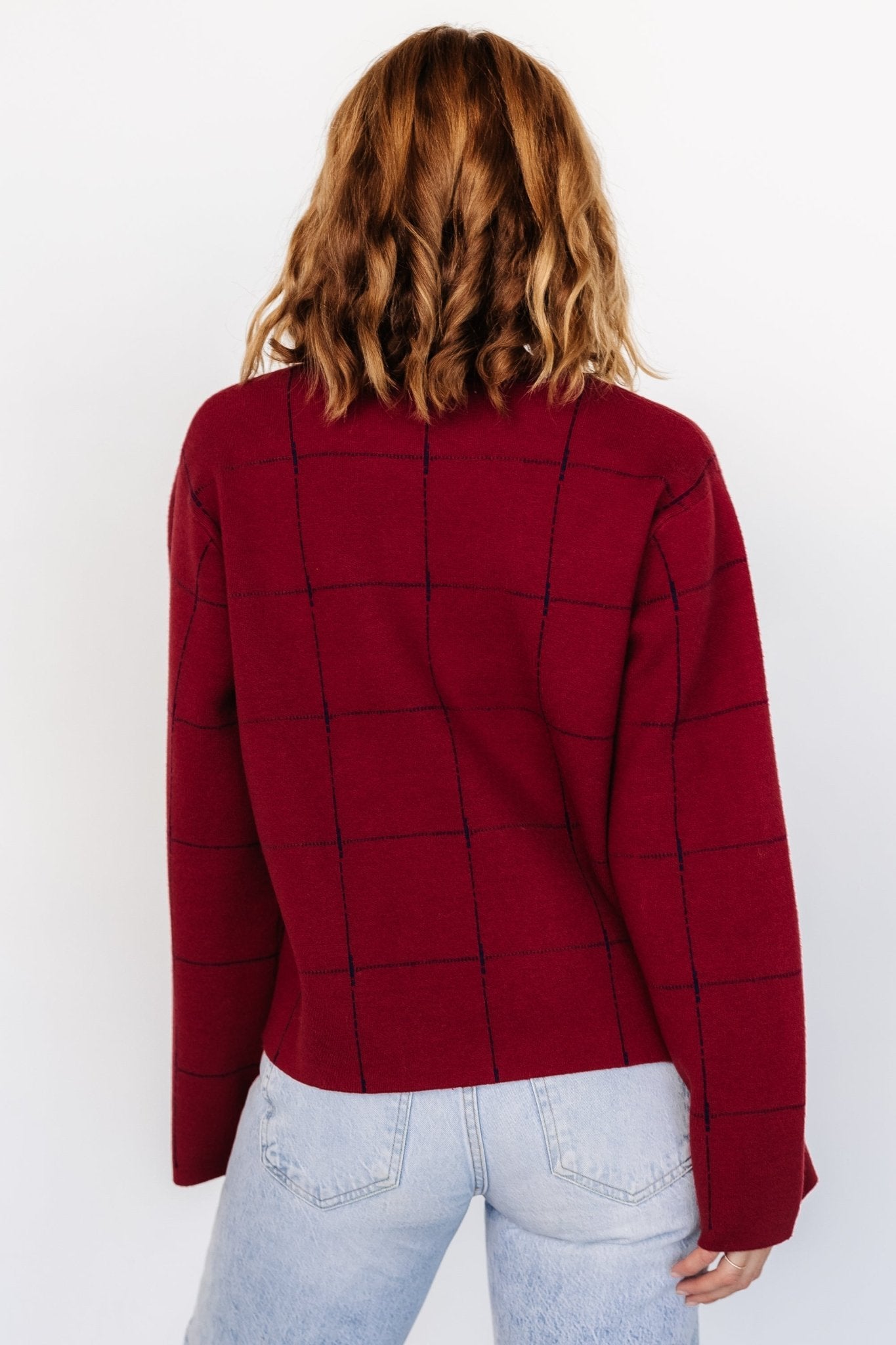 Remington Sweater | Red + Navy Sale 100% Guaranteed