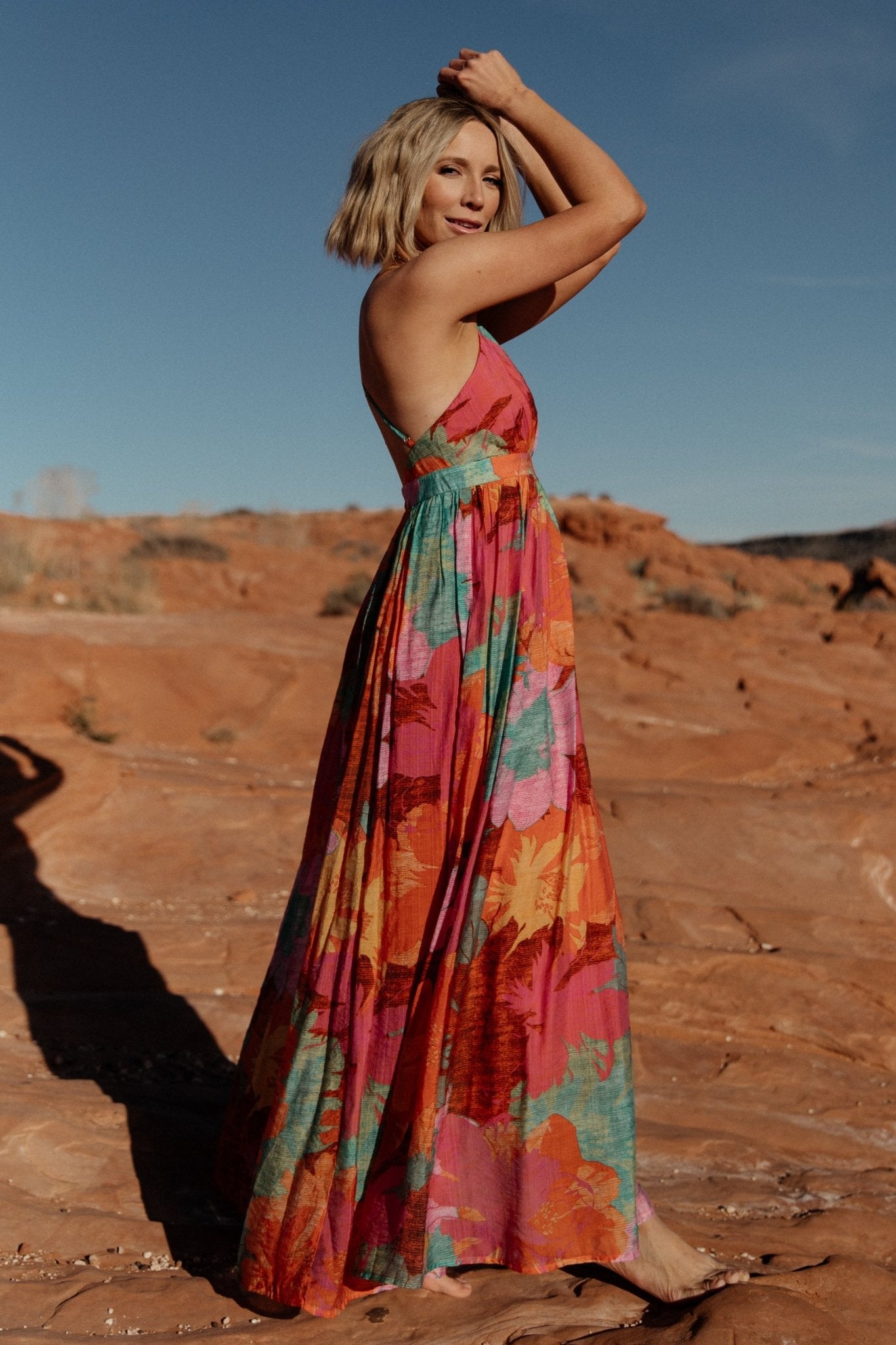 Miramar Maxi Dress | Multi Print Clearance Eastbay