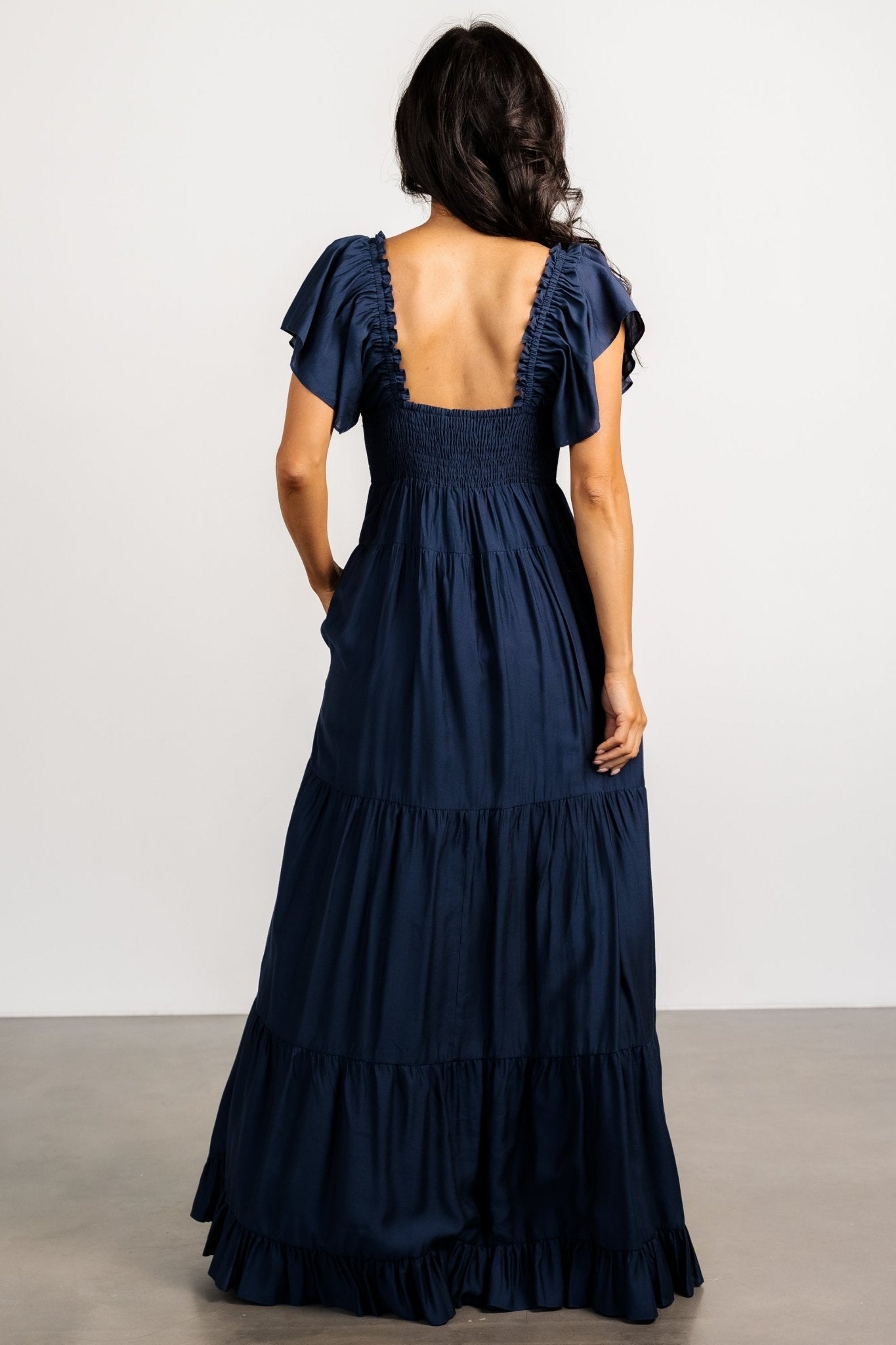 Agatha Maxi Dress | Dark Blue Low Cost Sale Online