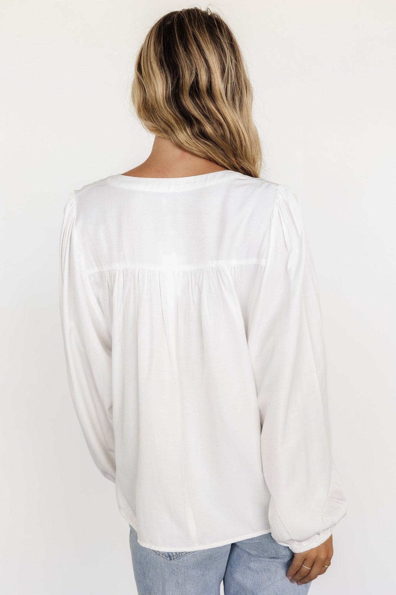 Alina Blouse | Off White Clearance Latest