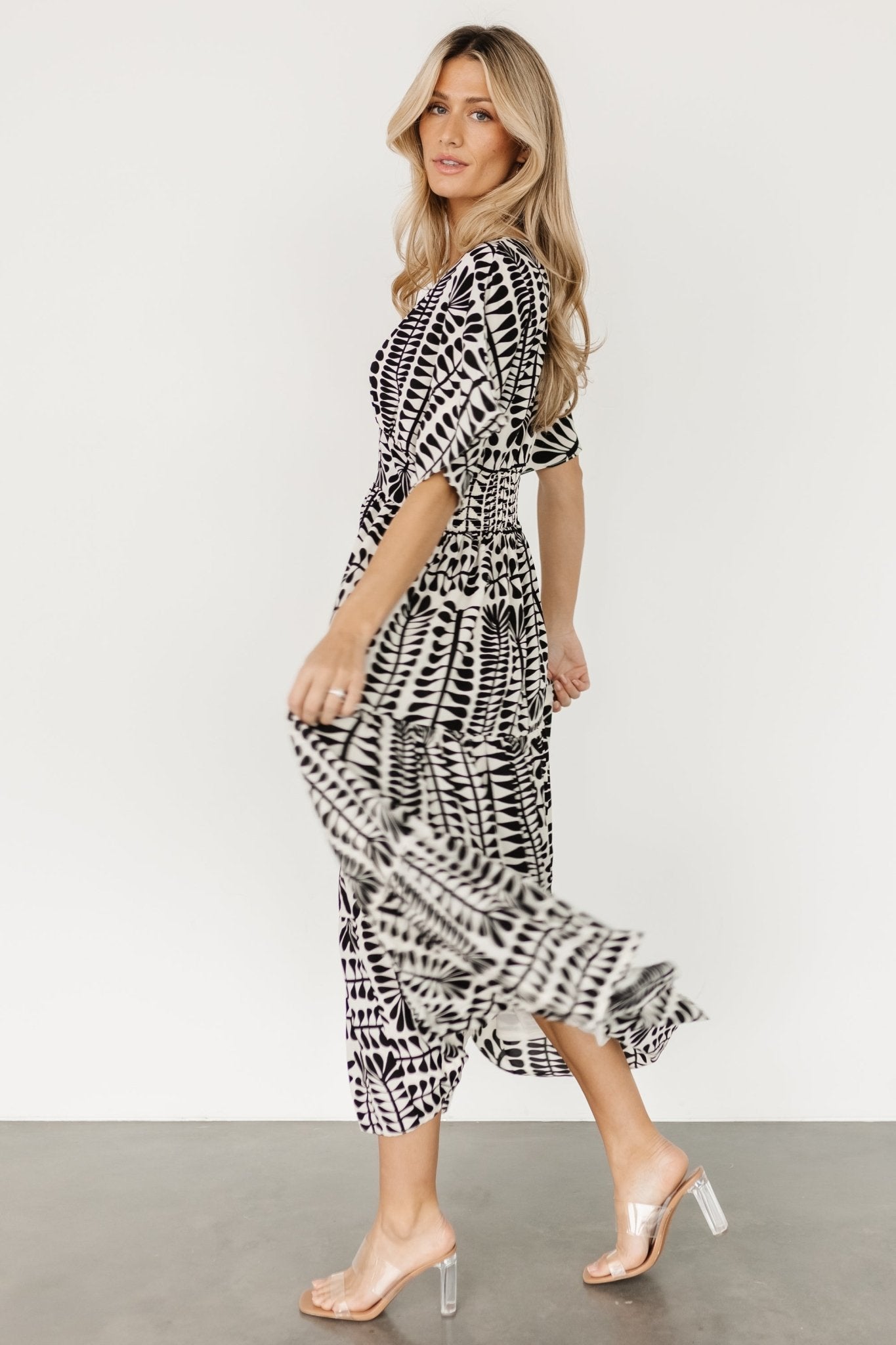 Austin Kimono Dress | Black Print Outlet Wiki