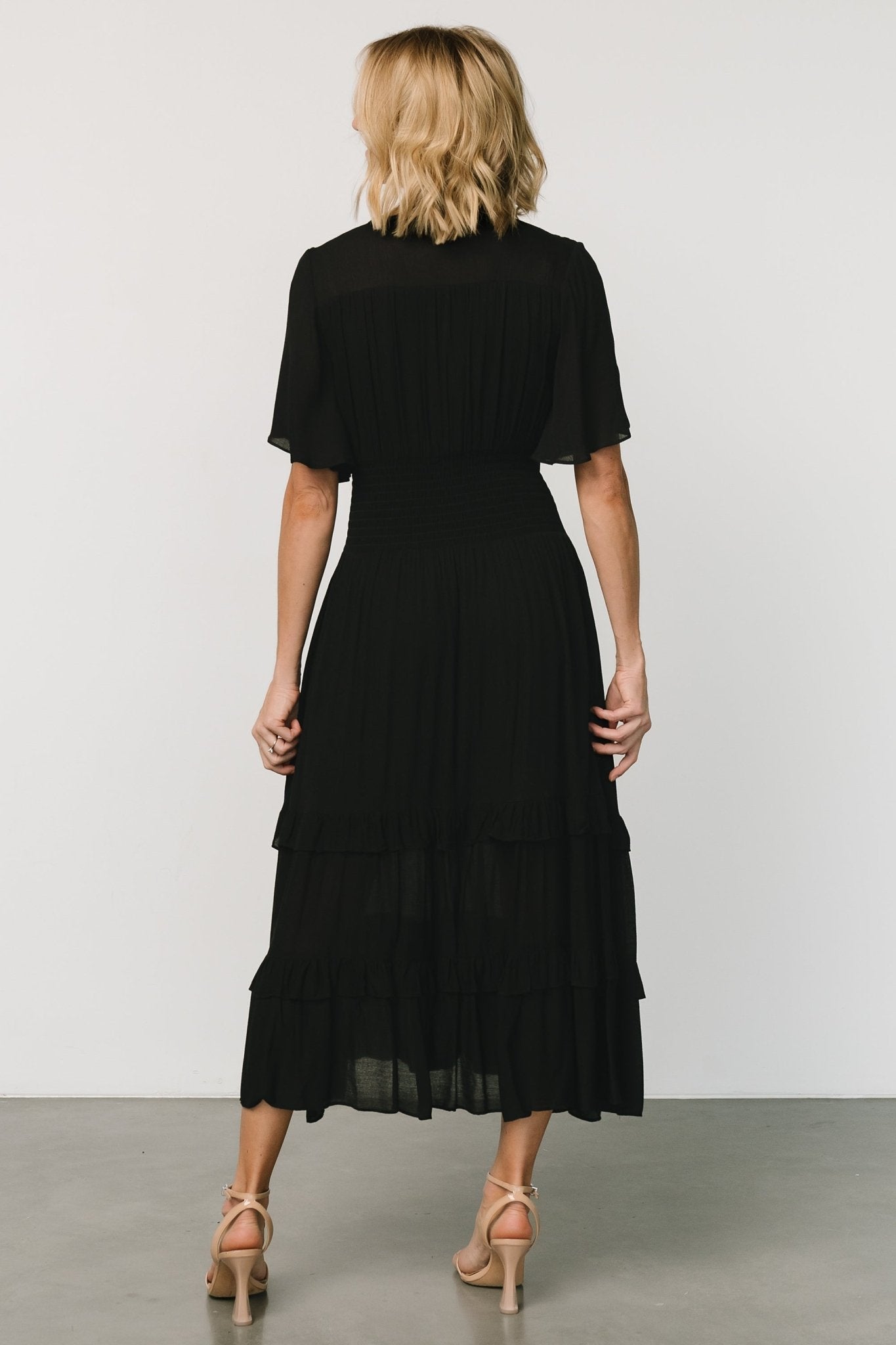 Spell Boho Midi Dress | Black Clearance Inexpensive