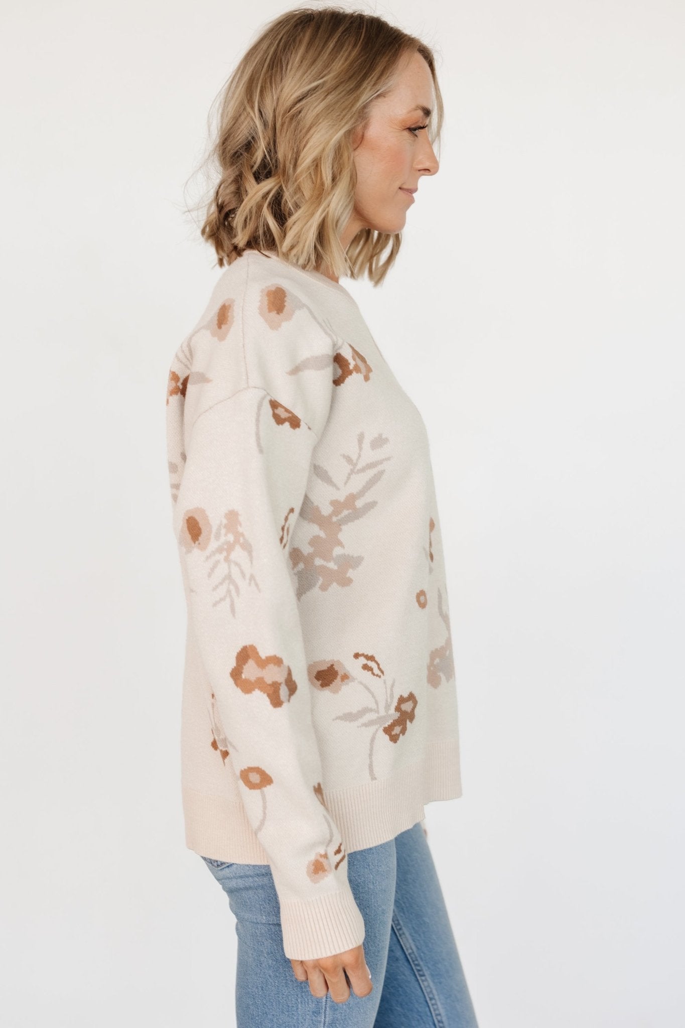 Calla Sweater | Natural Print Sale 2025 Unisex