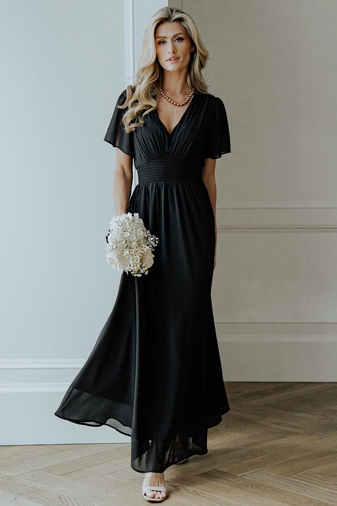 Birdie Maxi Dress | Black Outlet Pices