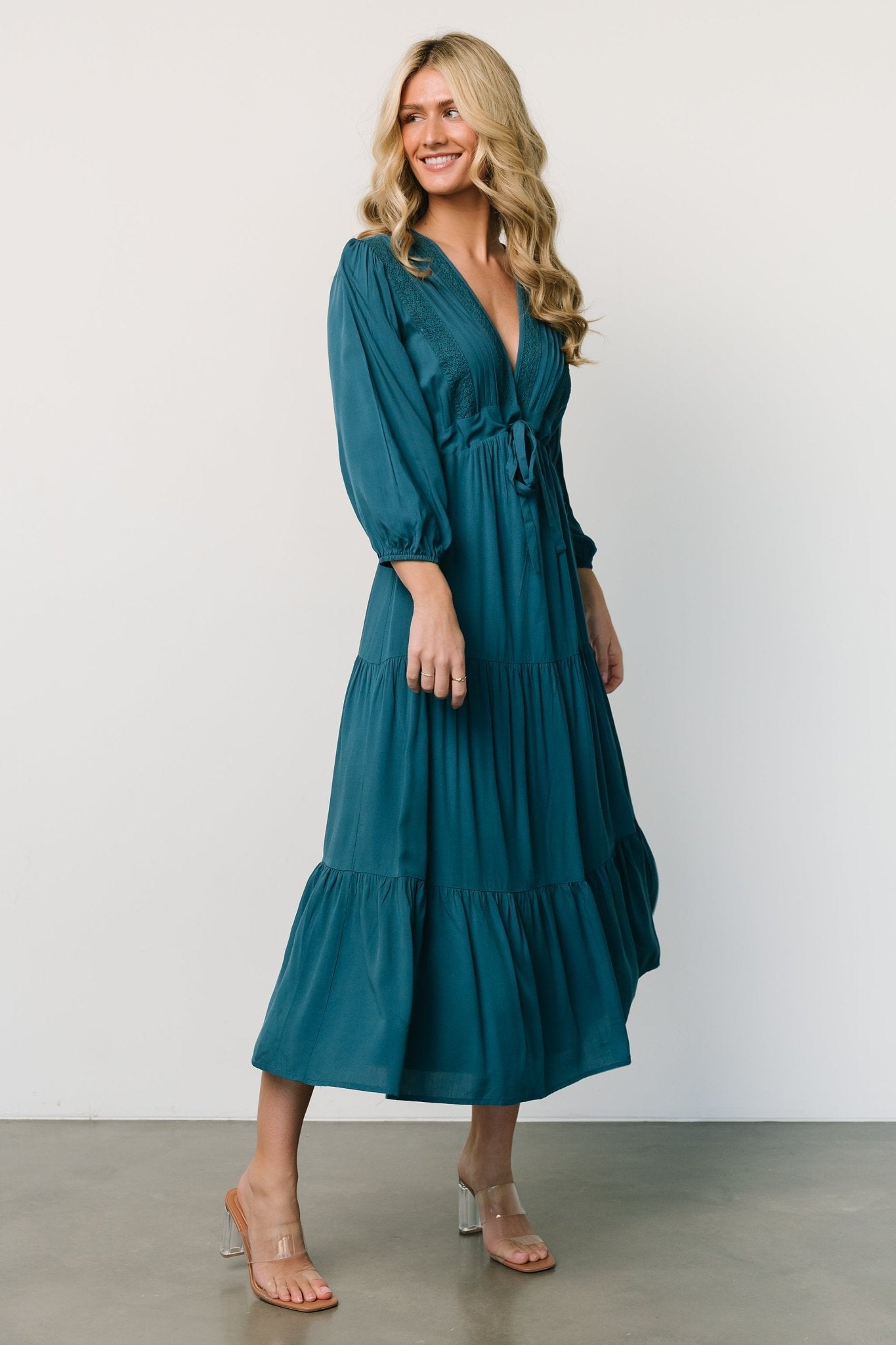 Phillips Maxi Dress | Persian Blue Free Shipping Tumblr