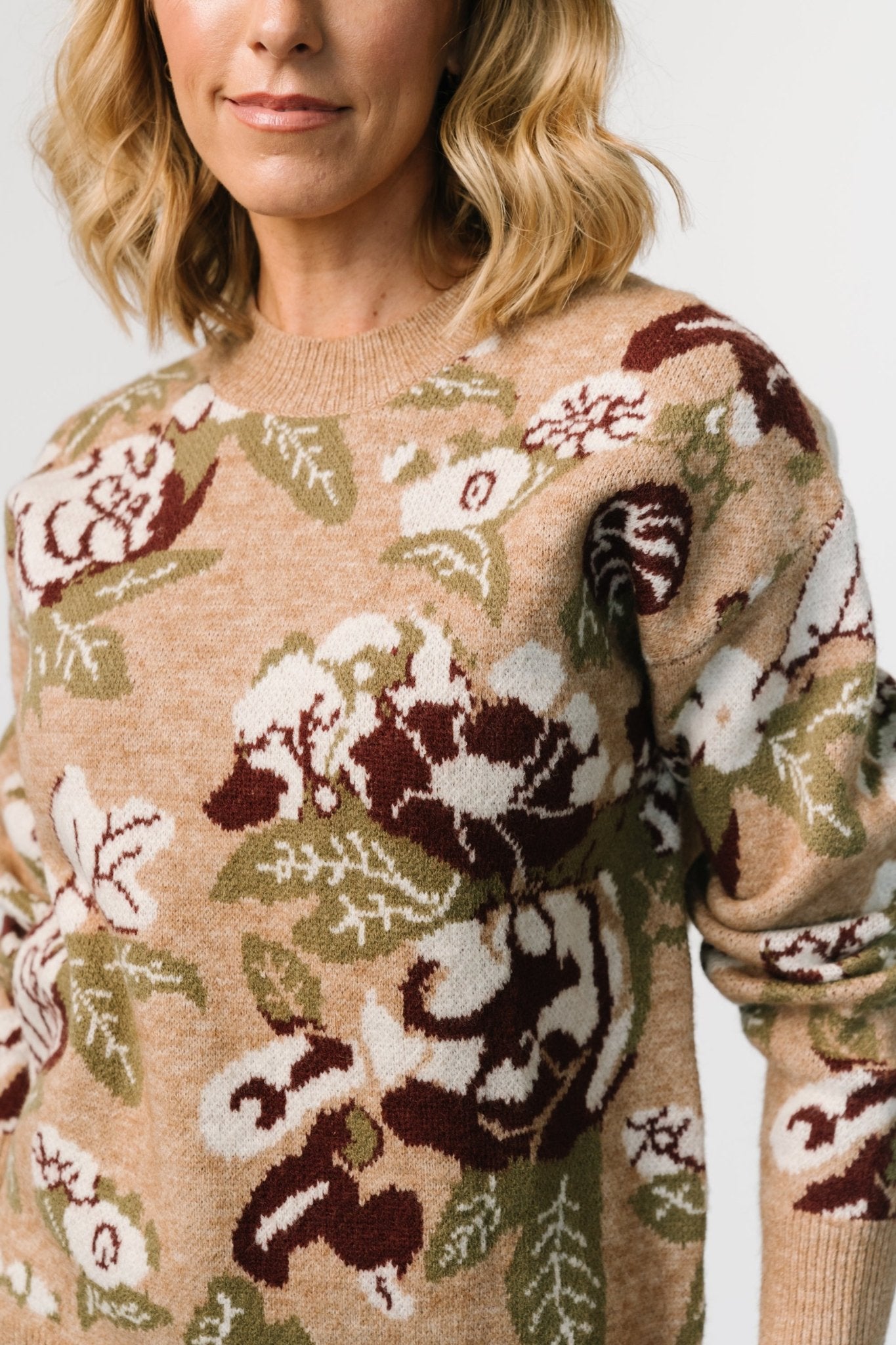 Munich Sweater | Taupe Multi Largest Supplier Cheap Pice