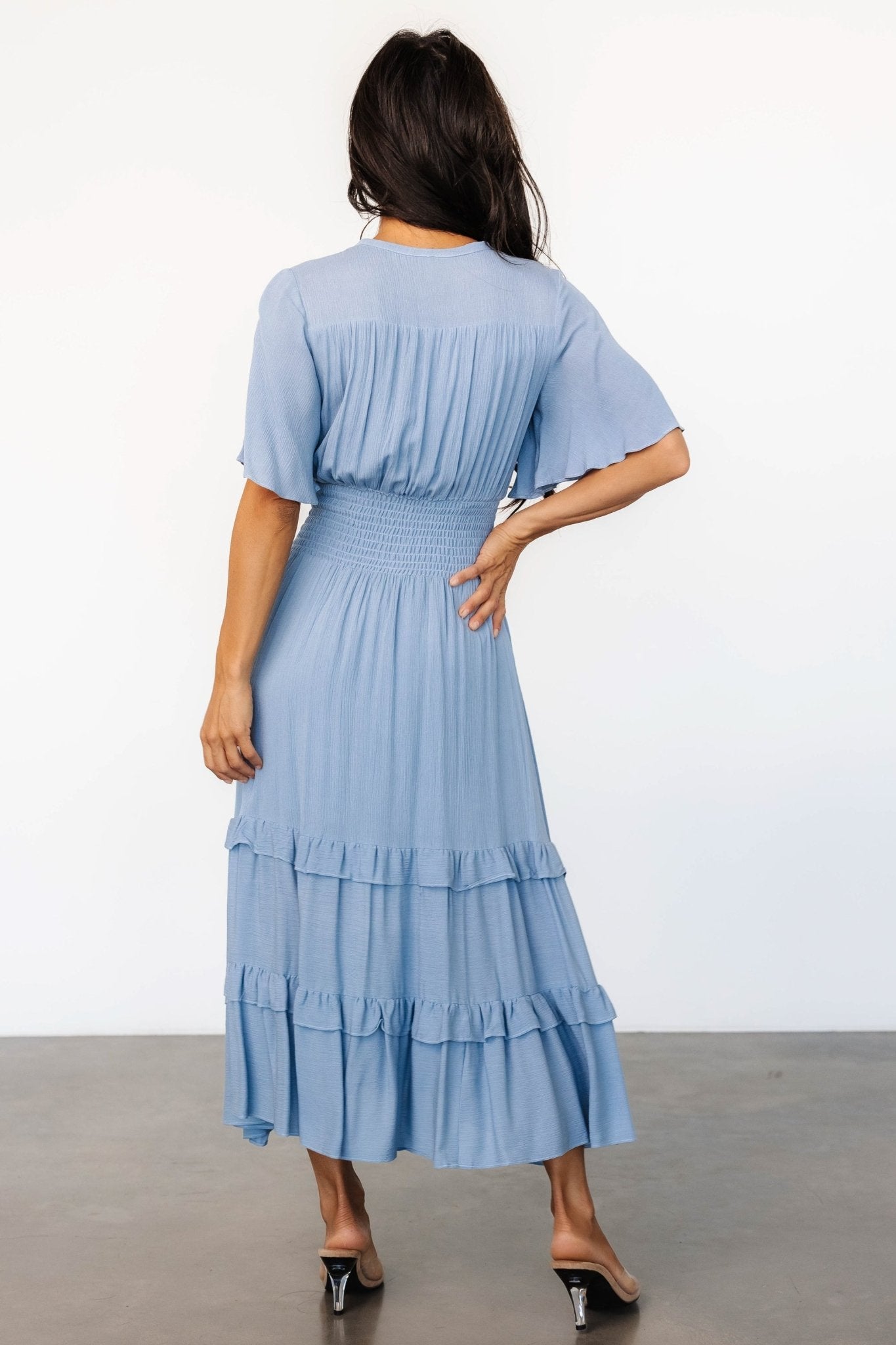 Spell Boho Midi Dress | Whisper Blue Browse