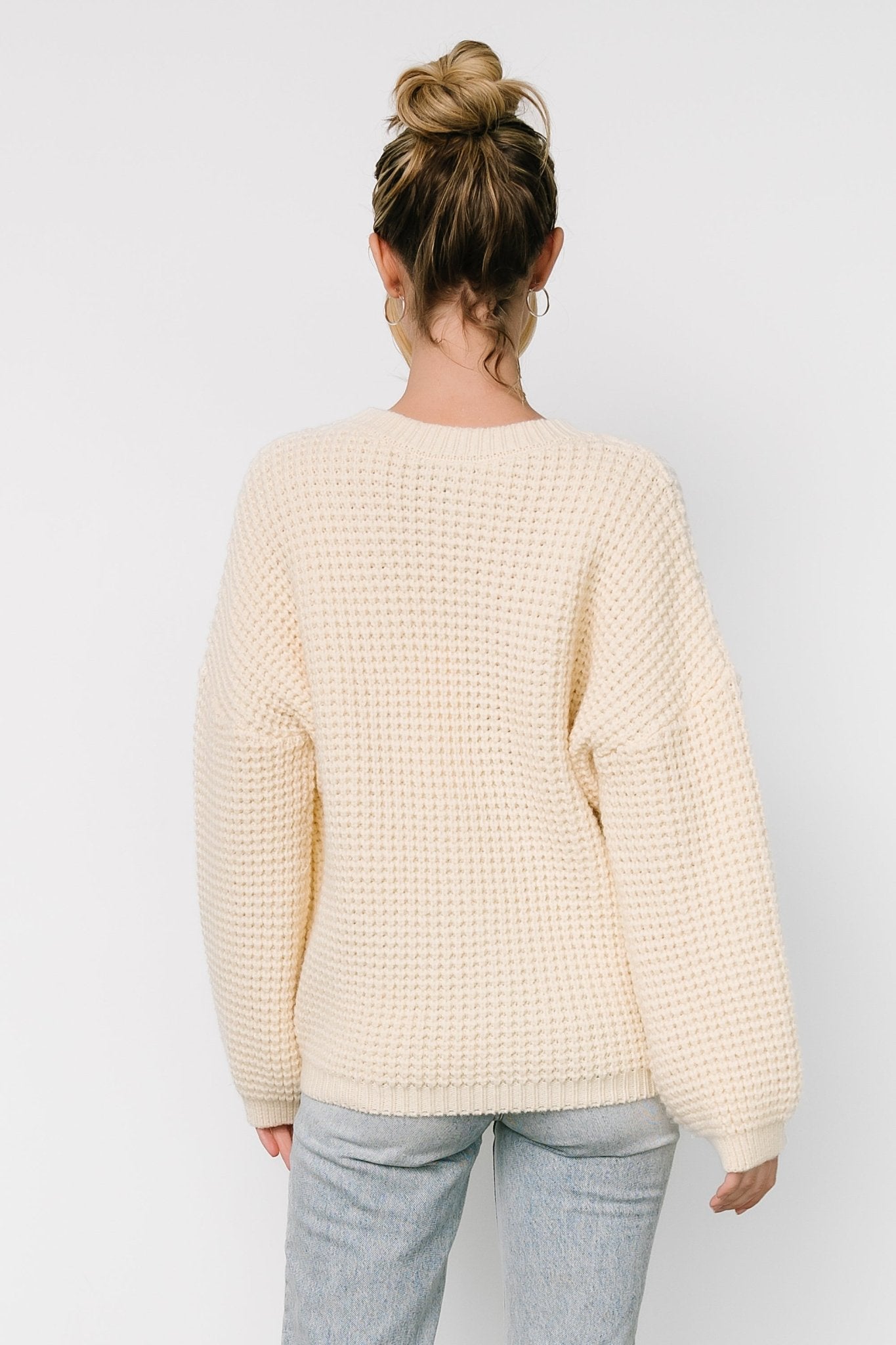 Sutherland Chunky Knit Sweater | Cream Sale Online Cheap